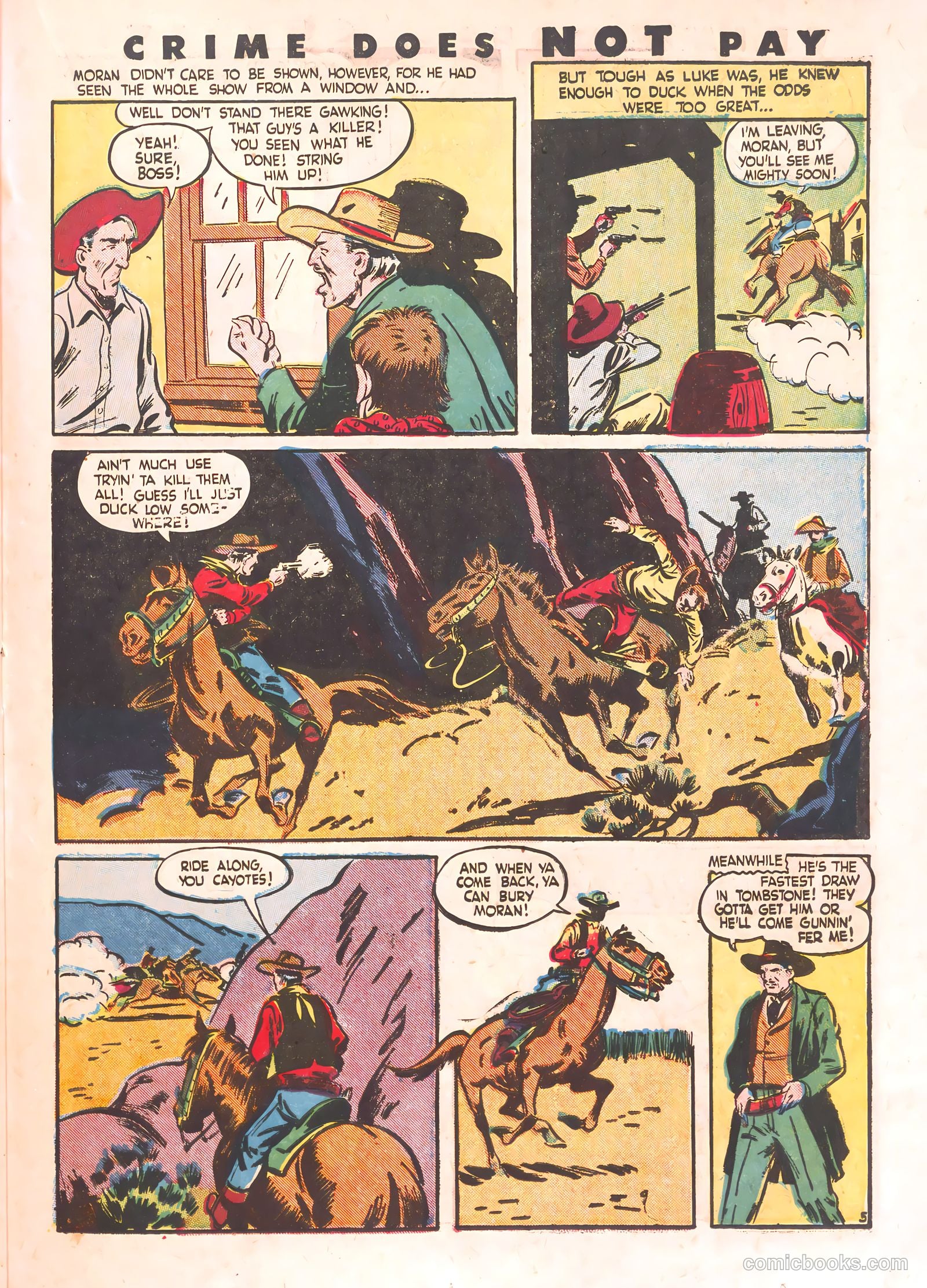 Crime Does Not Pay #29 (1943) — page 41 of 60