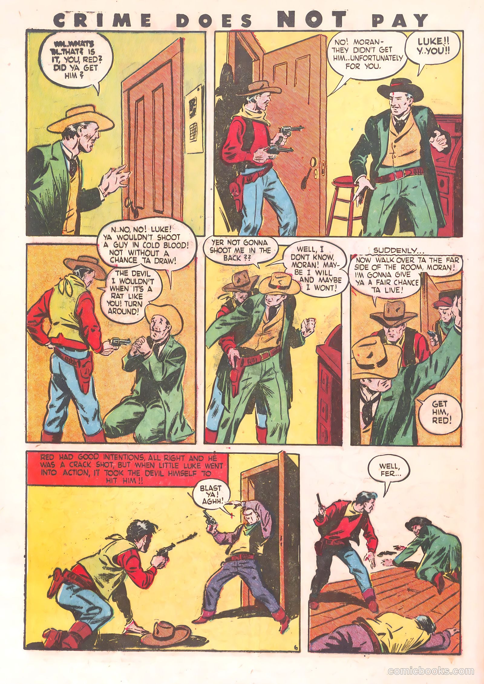 Crime Does Not Pay #29 (1943) — page 42 of 60