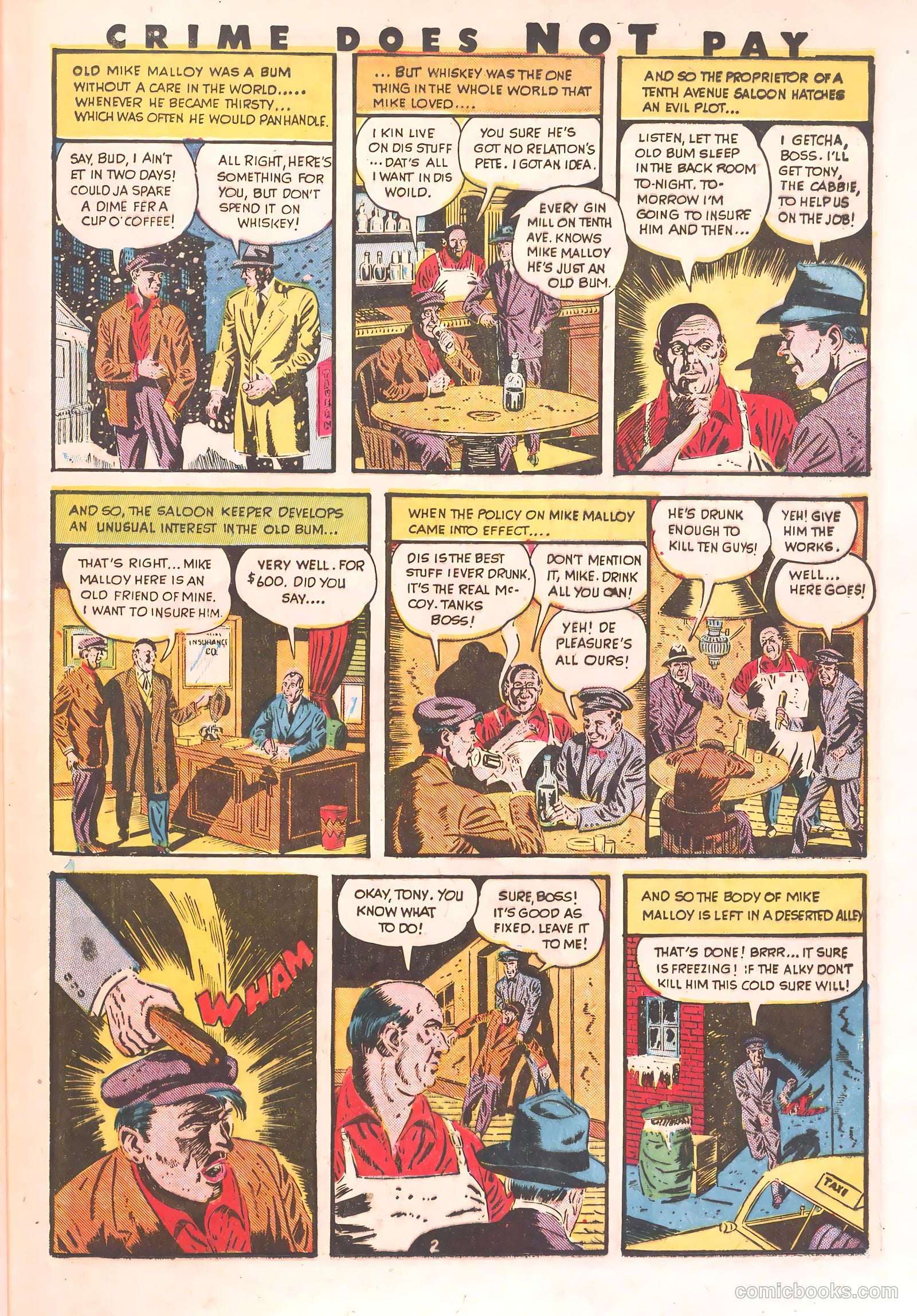 Crime Does Not Pay #29 (1943) — page 45 of 60
