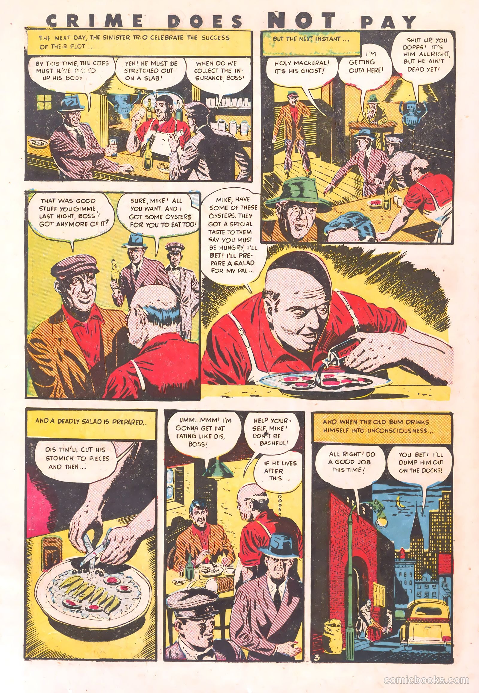 Crime Does Not Pay #29 (1943) — page 46 of 60