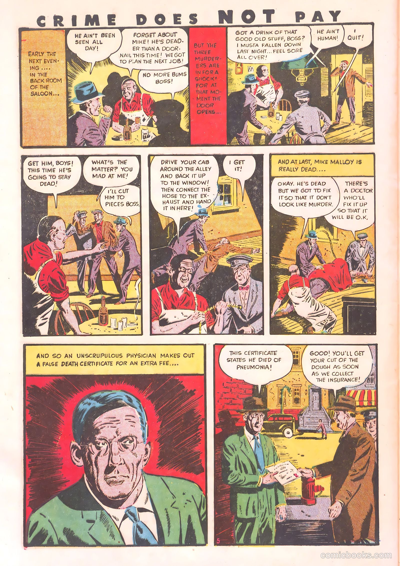 Crime Does Not Pay #29 (1943) — page 48 of 60