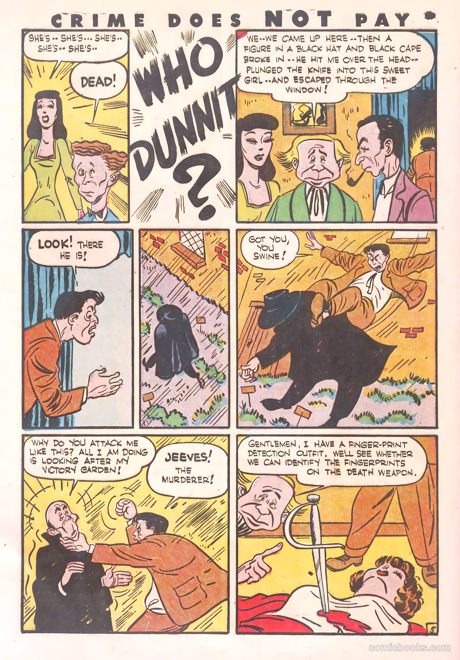 Crime Does Not Pay #29 (1943) — page 54 of 60