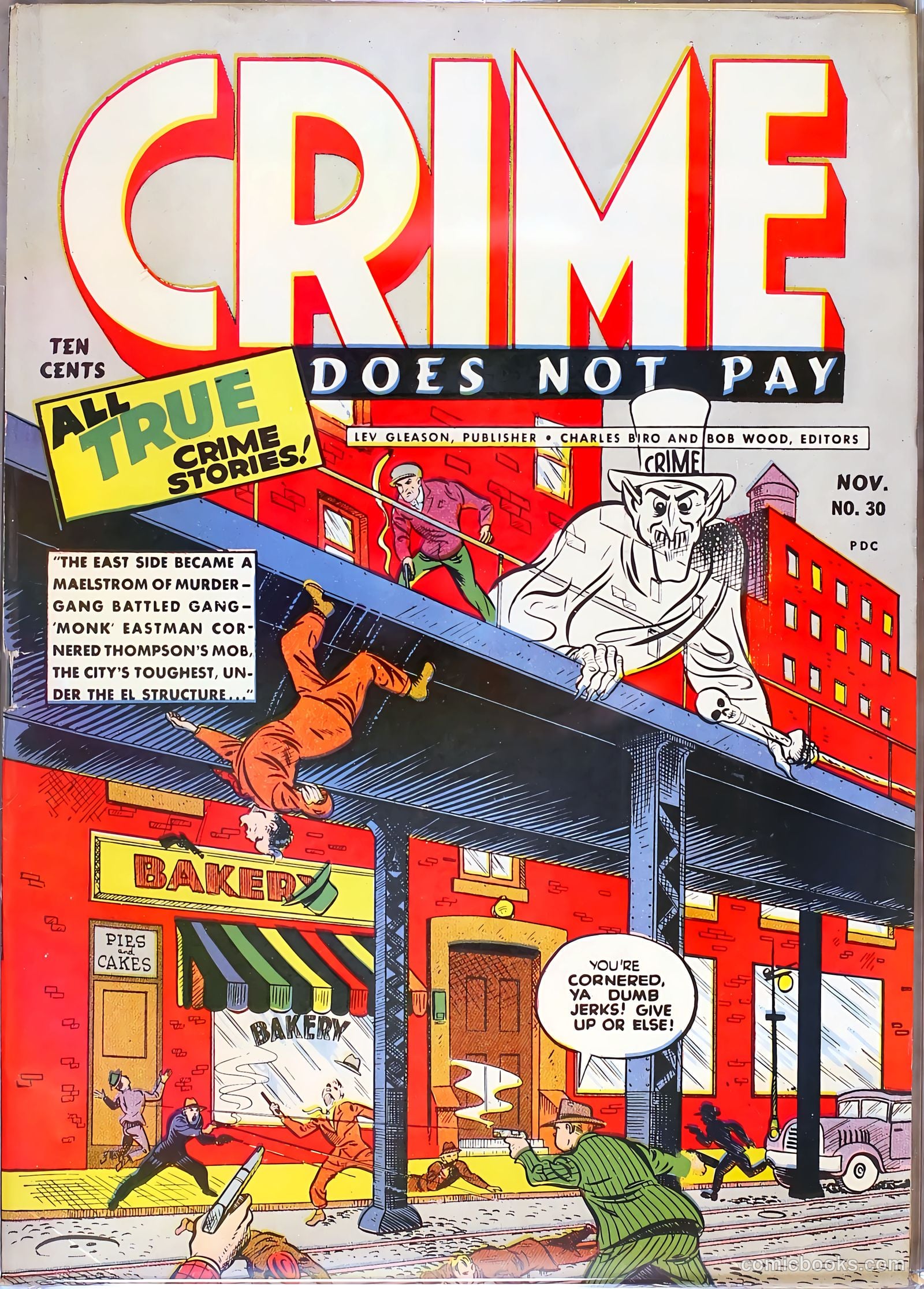 Crime Does Not Pay #30