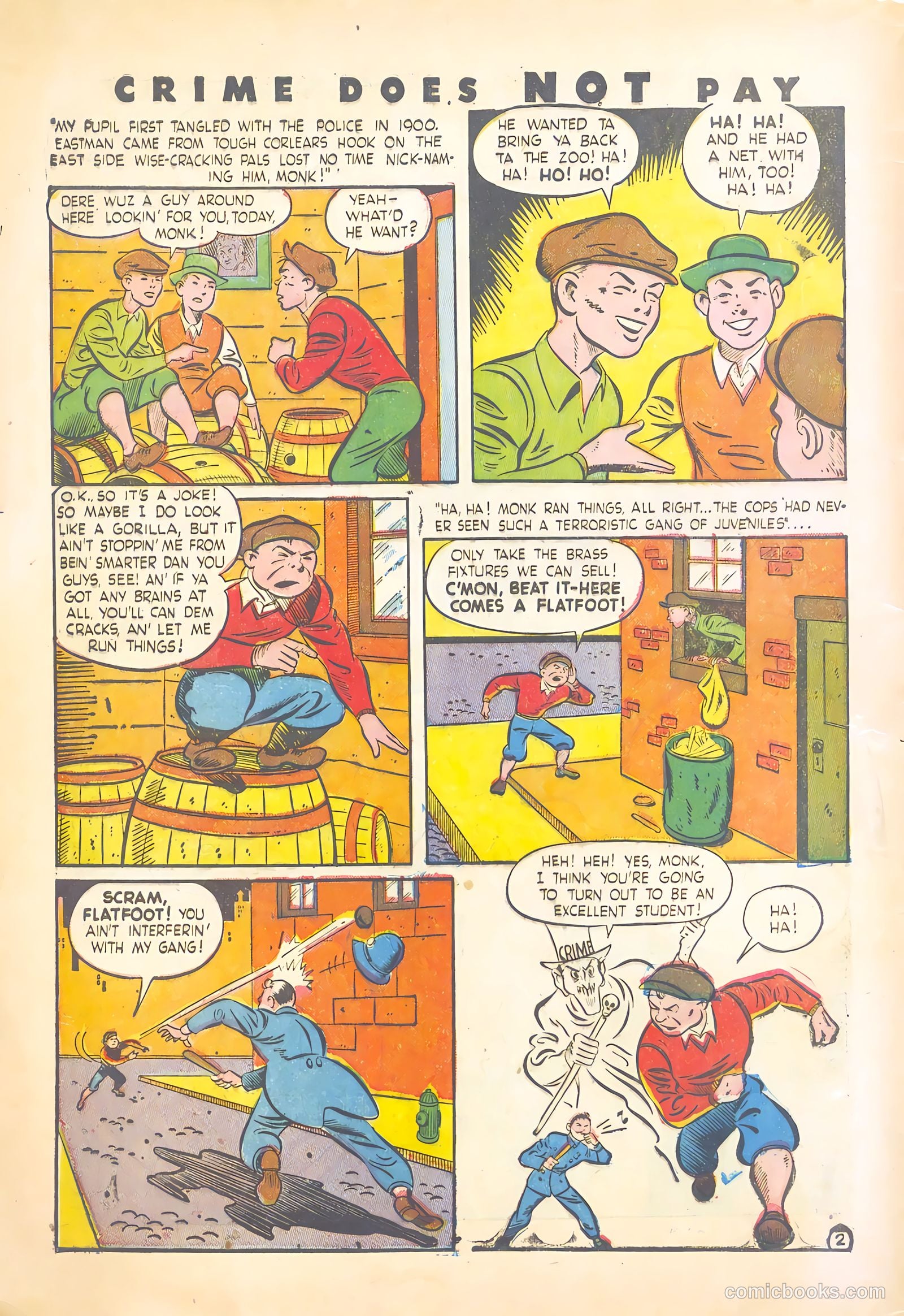 Crime Does Not Pay #30 (1943) — page 6 of 60