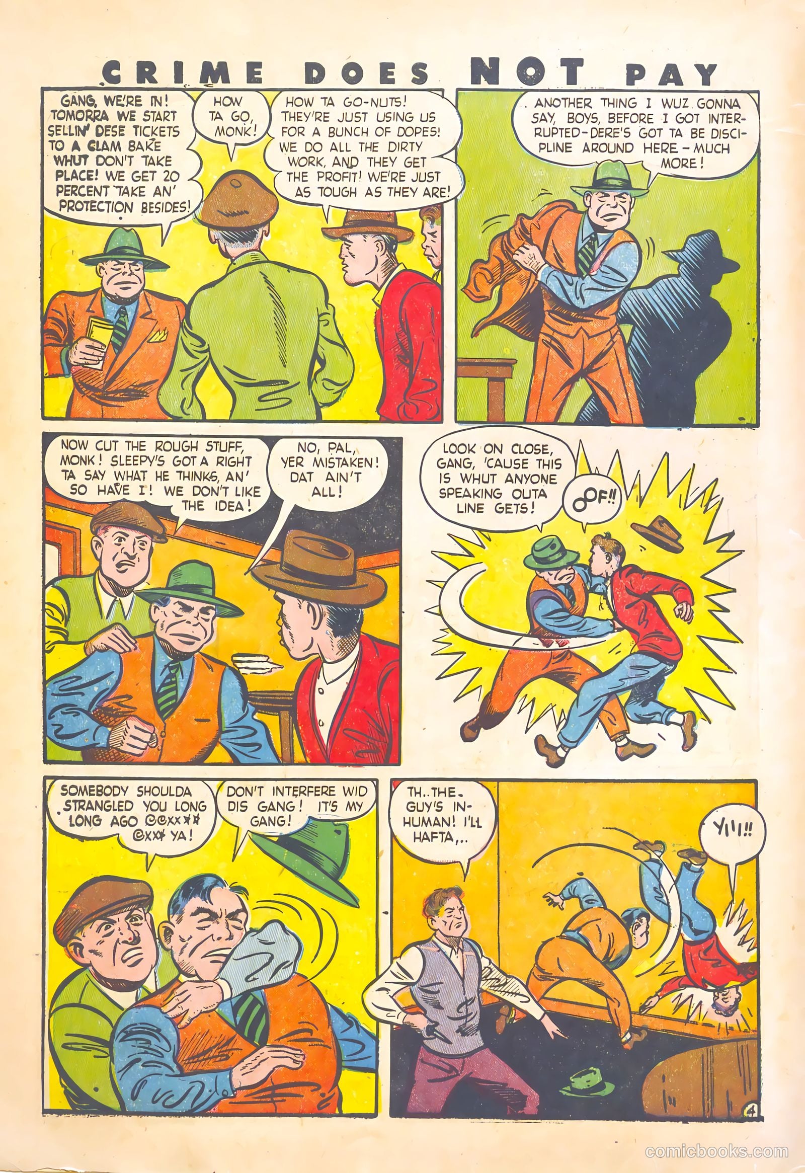 Crime Does Not Pay #30 (1943) — page 8 of 60