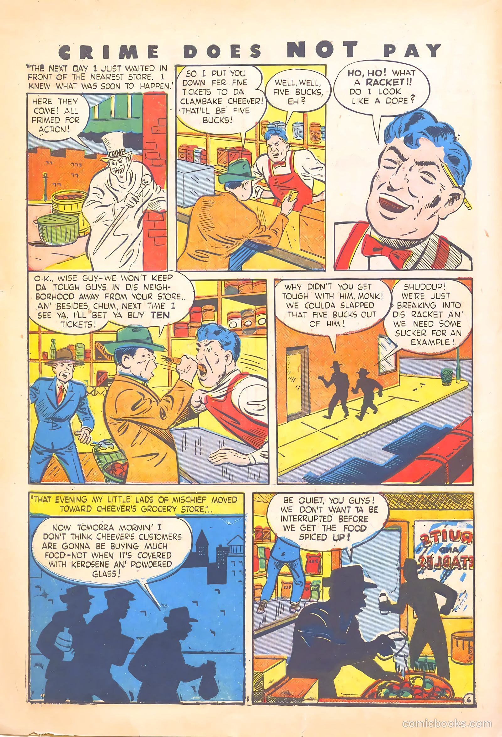 Crime Does Not Pay #30 (1943) — page 10 of 60