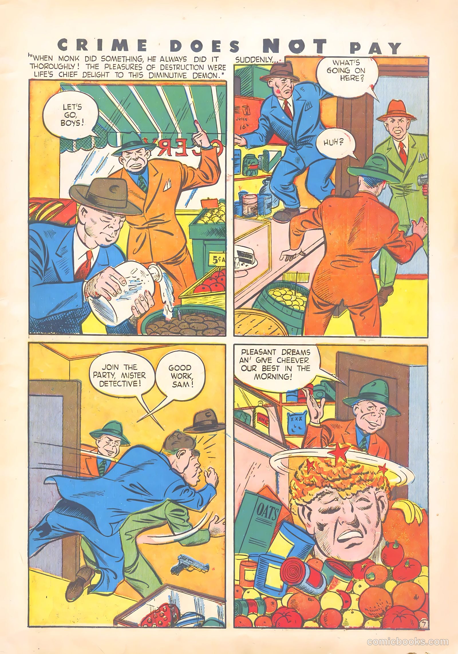 Crime Does Not Pay #30 (1943) — page 11 of 60