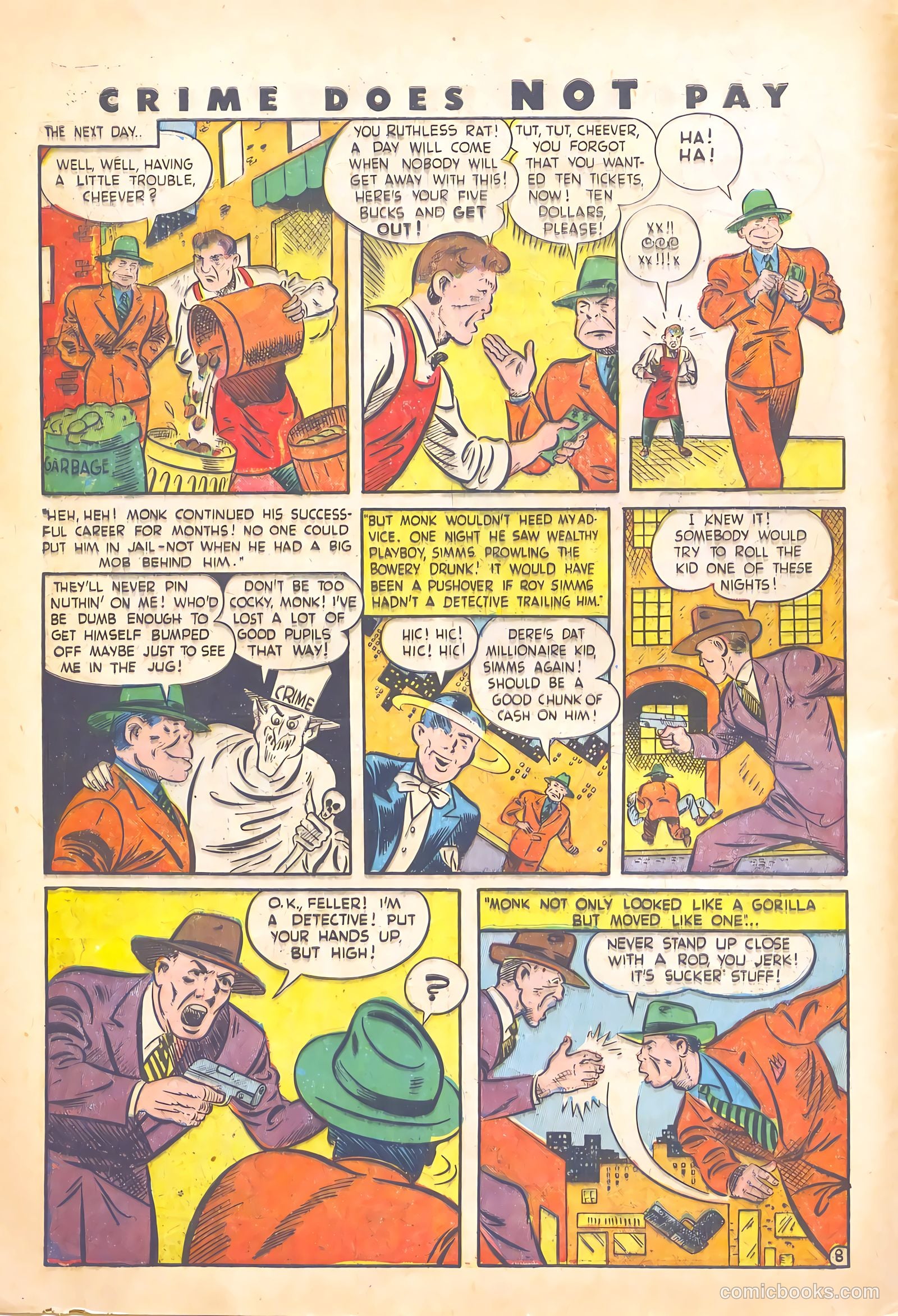 Crime Does Not Pay #30 (1943) — page 12 of 60