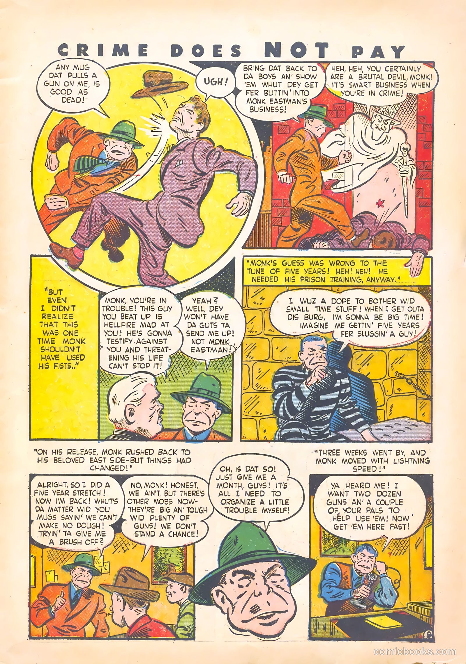 Crime Does Not Pay #30 (1943) — page 13 of 60