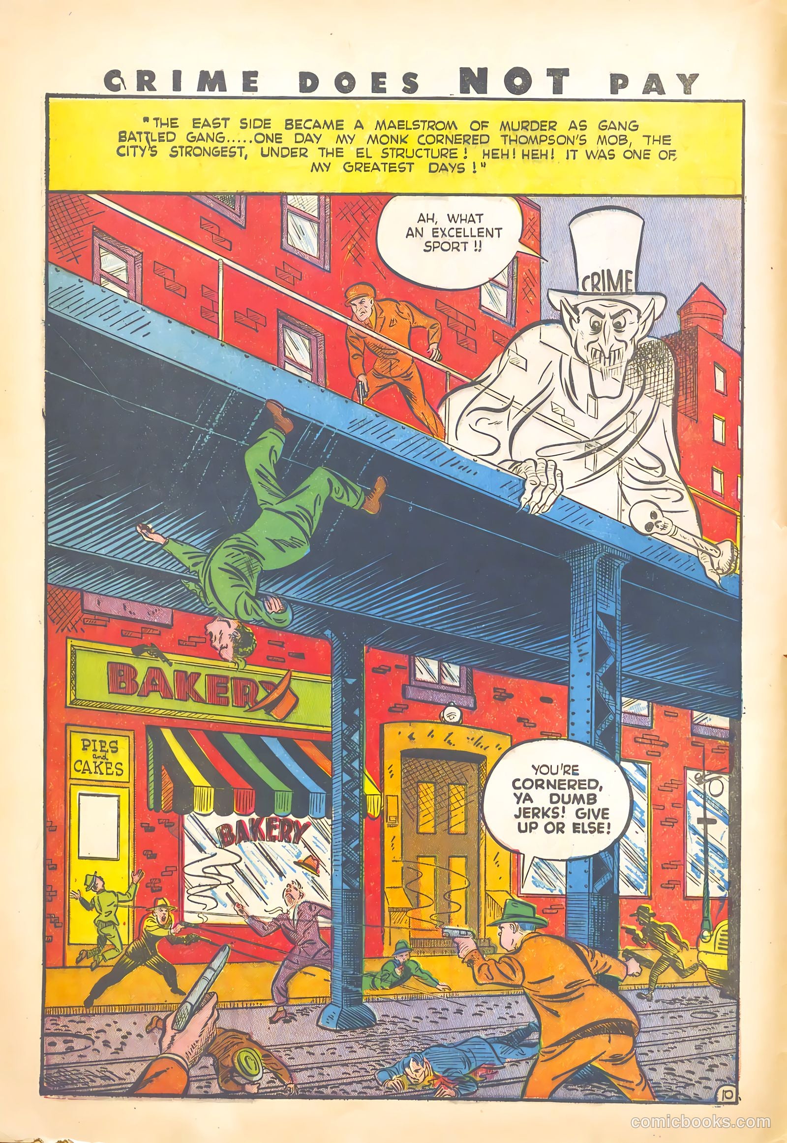 Crime Does Not Pay #30 (1943) — page 14 of 60