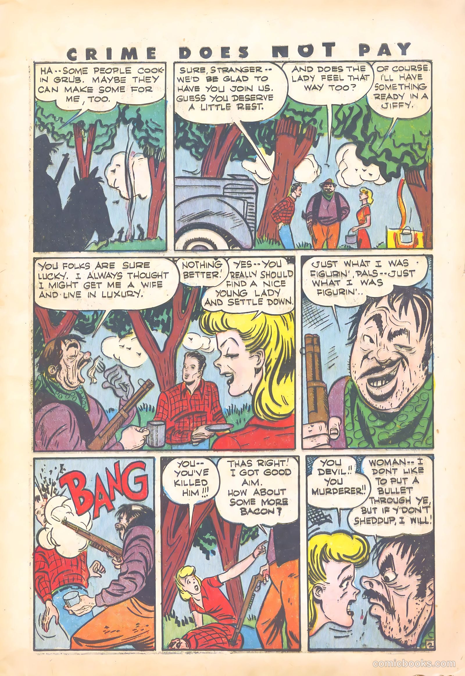 Crime Does Not Pay #30 (1943) — page 17 of 60