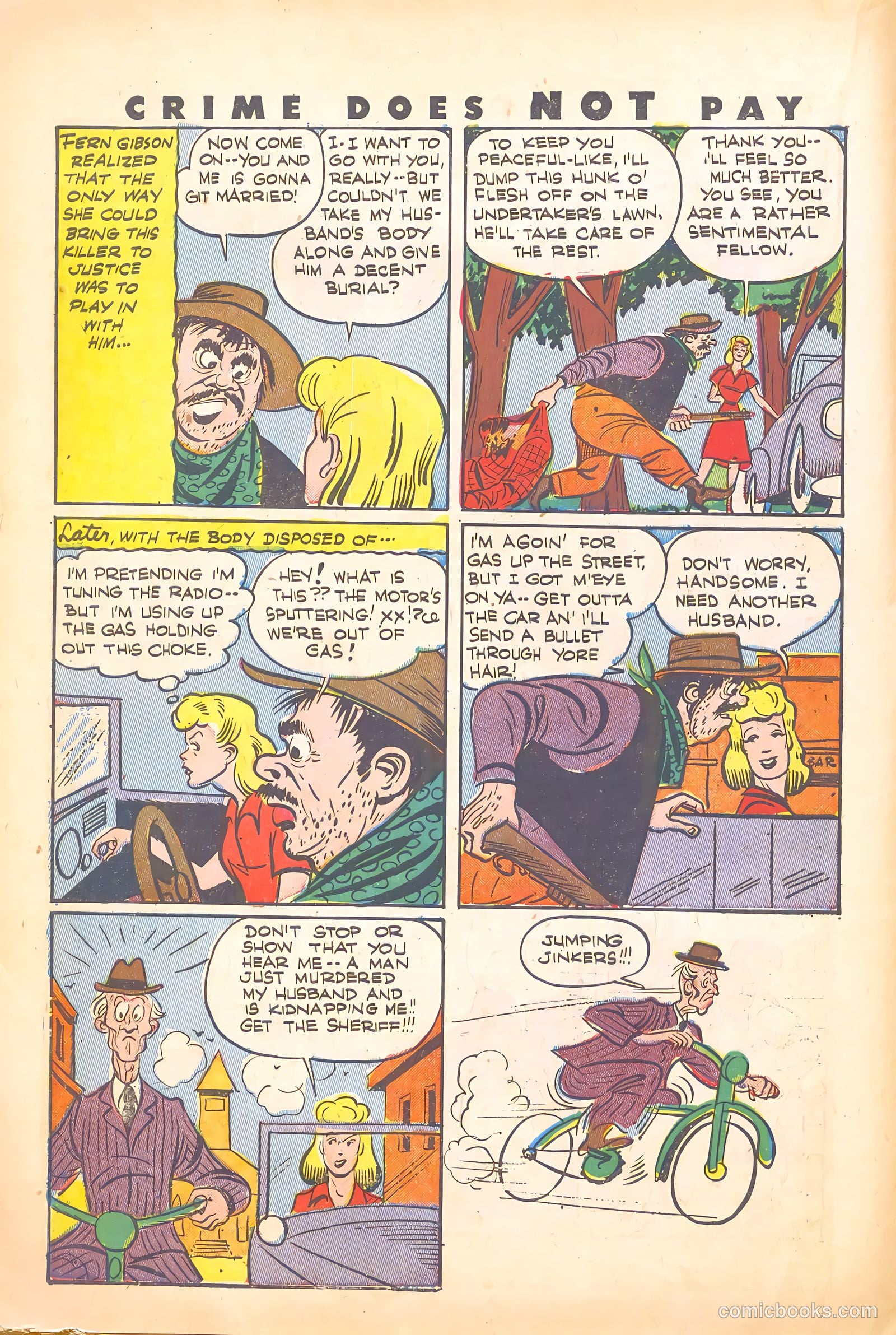 Crime Does Not Pay #30 (1943) — page 18 of 60