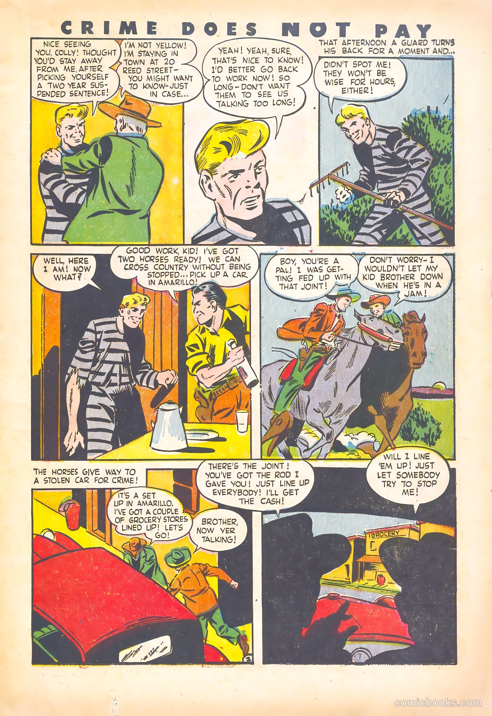 Crime Does Not Pay #30 (1943) — page 21 of 60