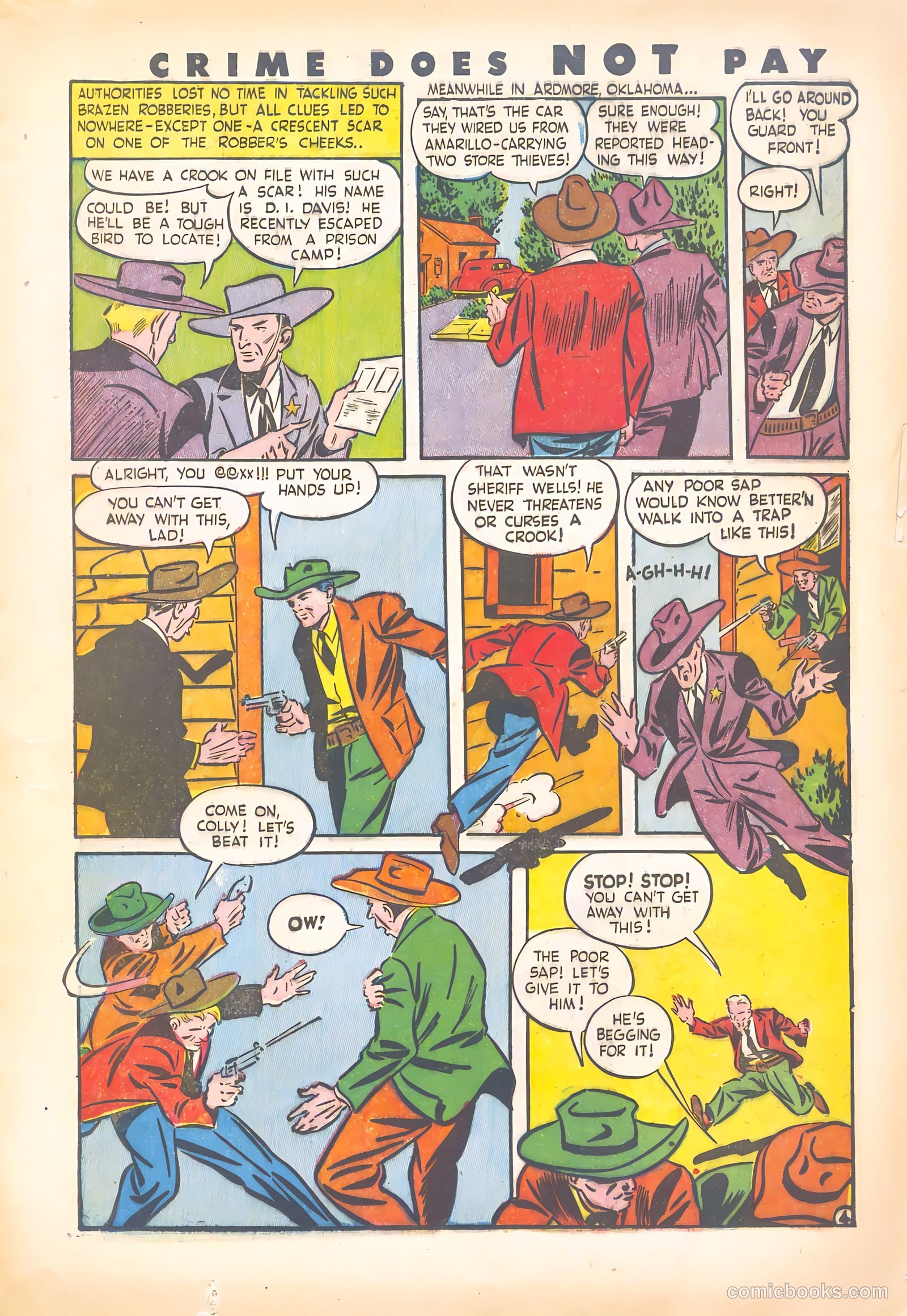 Crime Does Not Pay #30 (1943) — page 23 of 60