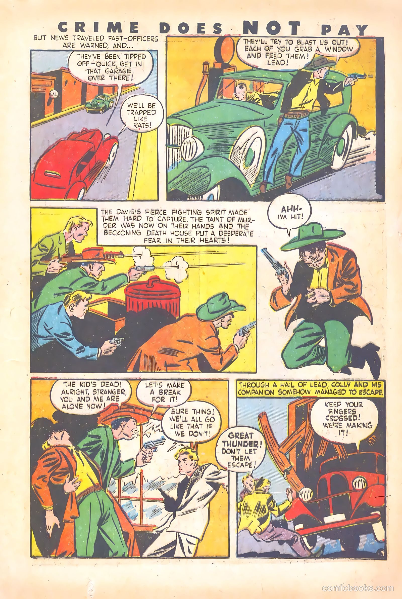 Crime Does Not Pay #30 (1943) — page 25 of 60