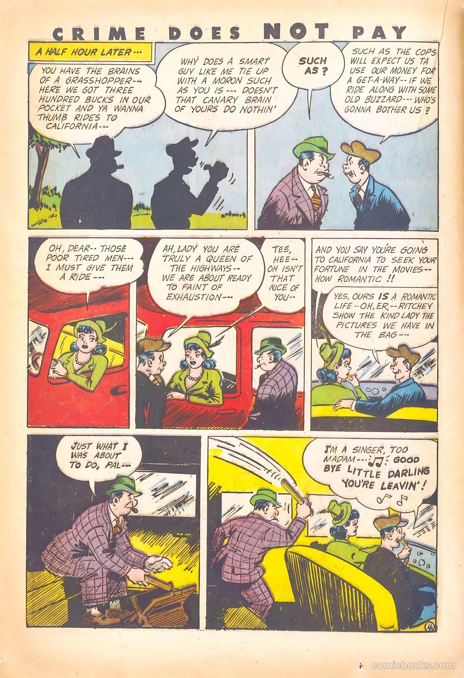 Crime Does Not Pay #30 (1943) — page 30 of 60