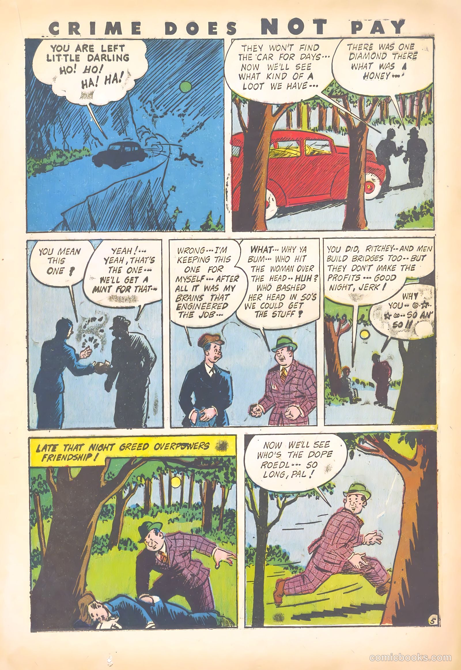 Crime Does Not Pay #30 (1943) — page 31 of 60