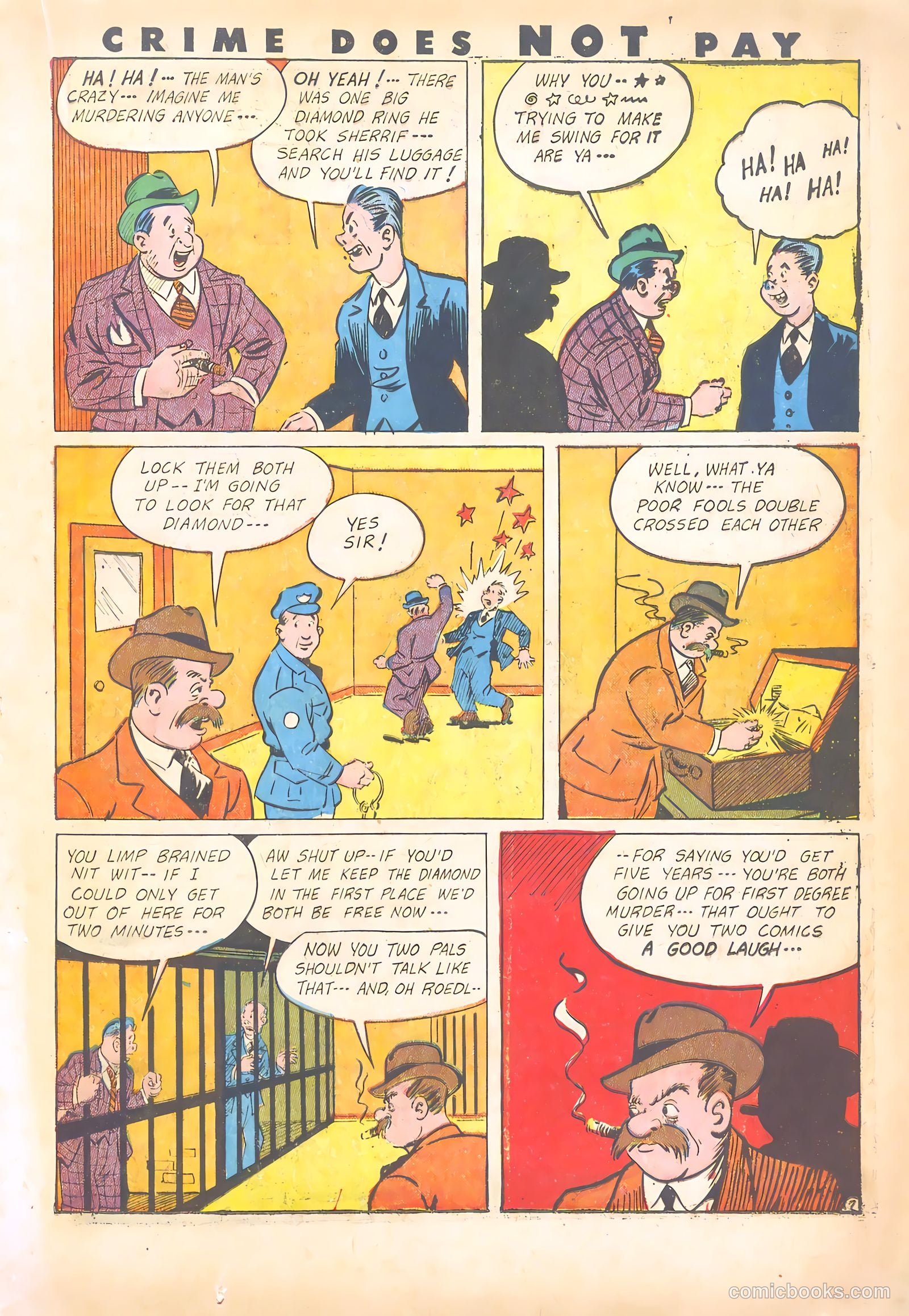 Crime Does Not Pay #30 (1943) — page 33 of 60