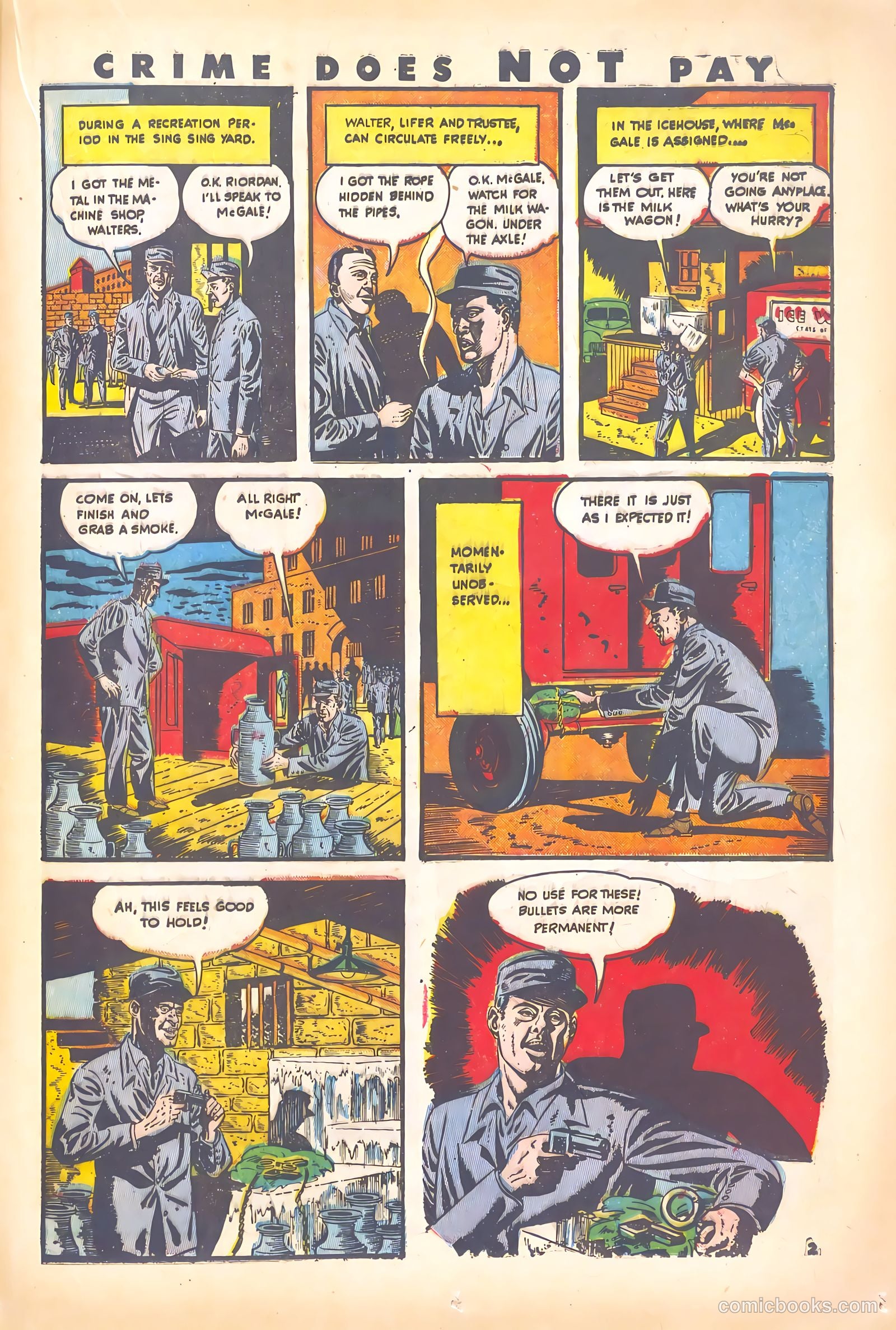 Crime Does Not Pay #30 (1943) — page 37 of 60