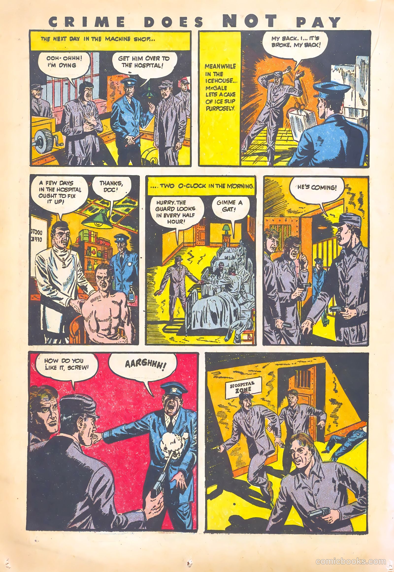 Crime Does Not Pay #30 (1943) — page 38 of 60