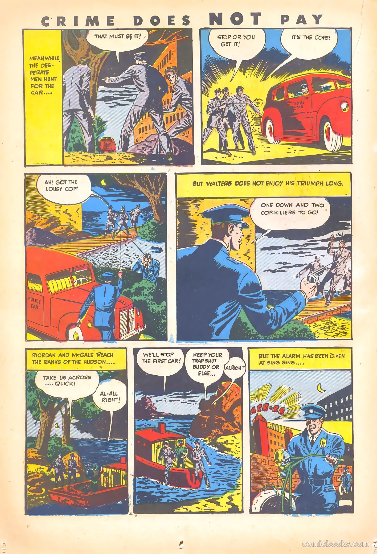 Crime Does Not Pay #30 (1943) — page 40 of 60