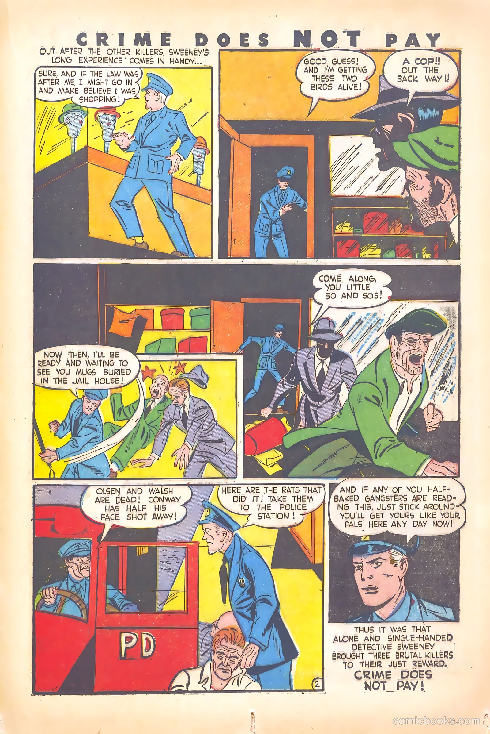 Crime Does Not Pay #30 (1943) — page 43 of 60
