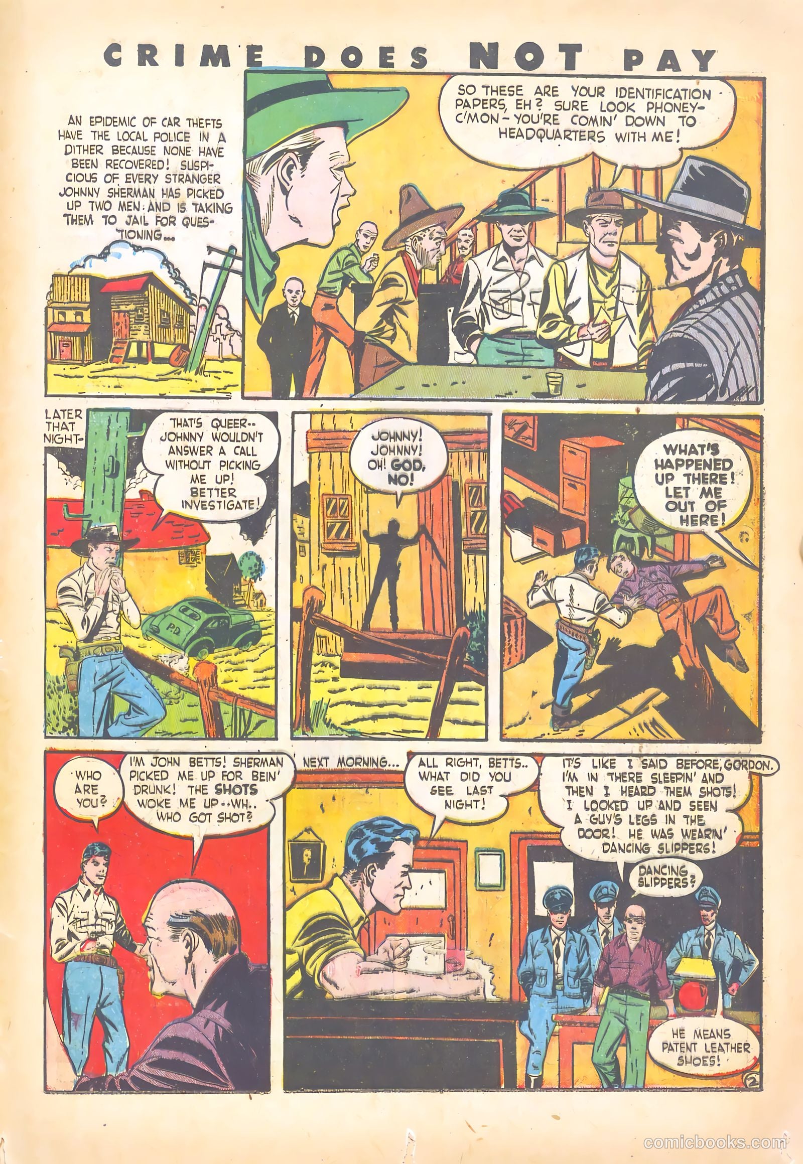 Crime Does Not Pay #30 (1943) — page 45 of 60