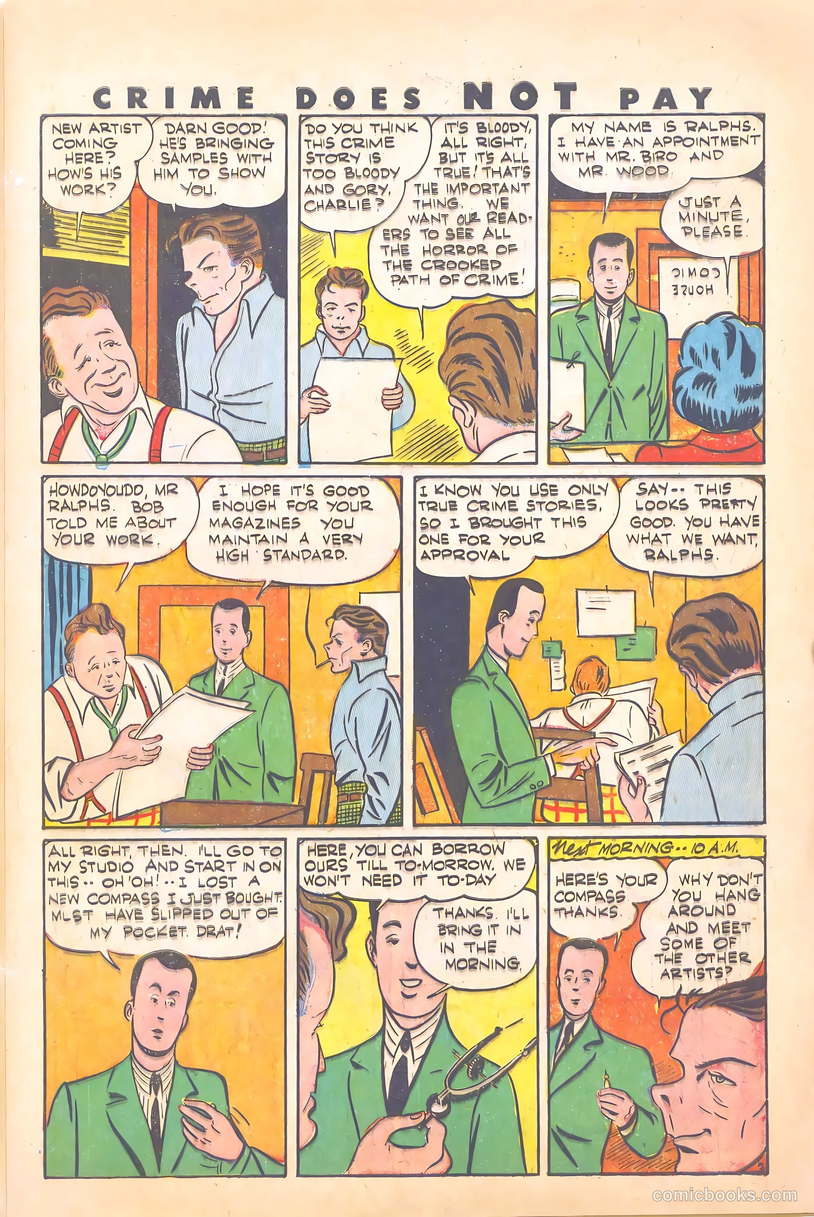 Crime Does Not Pay #30 (1943) — page 51 of 60