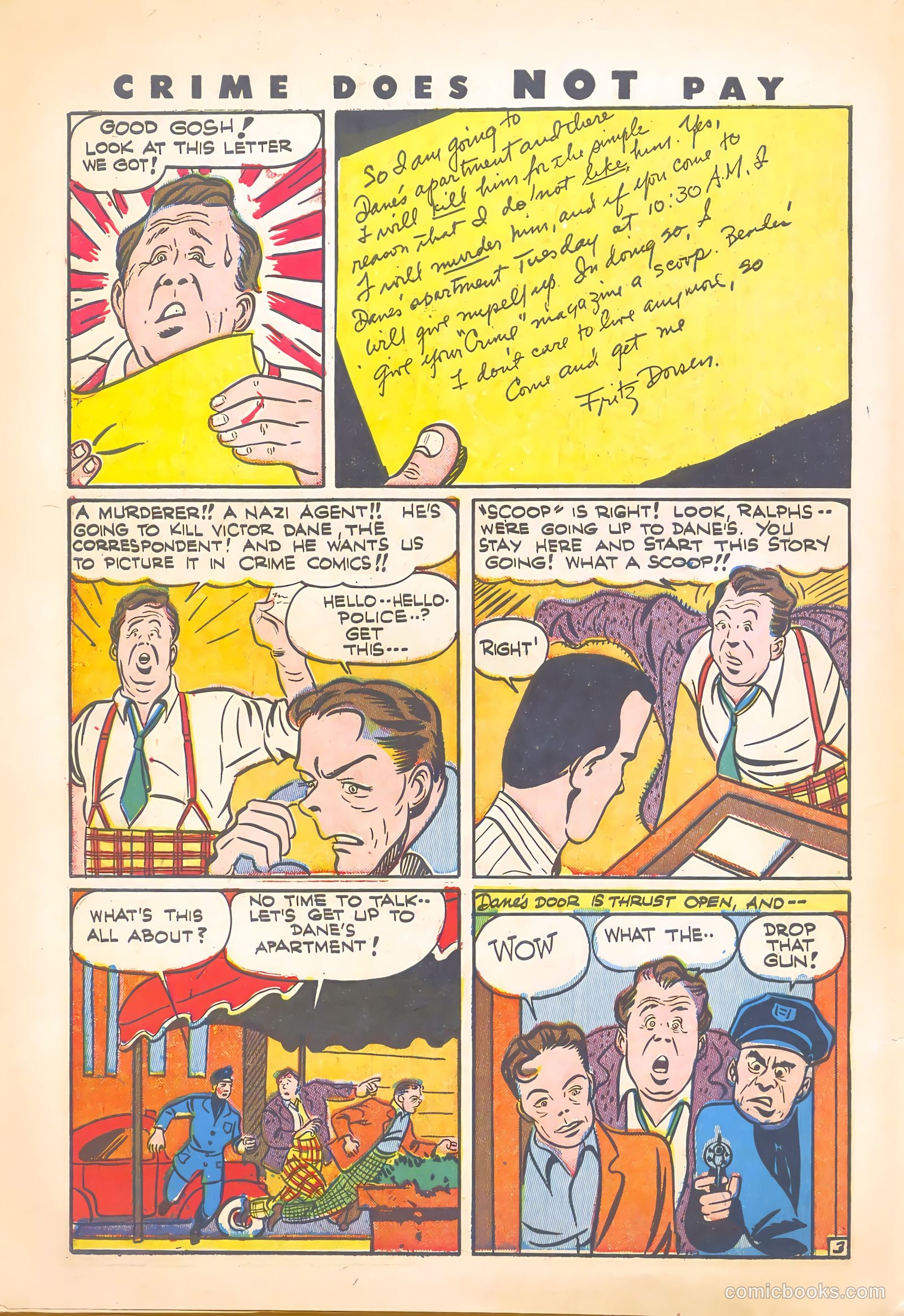 Crime Does Not Pay #30 (1943) — page 52 of 60