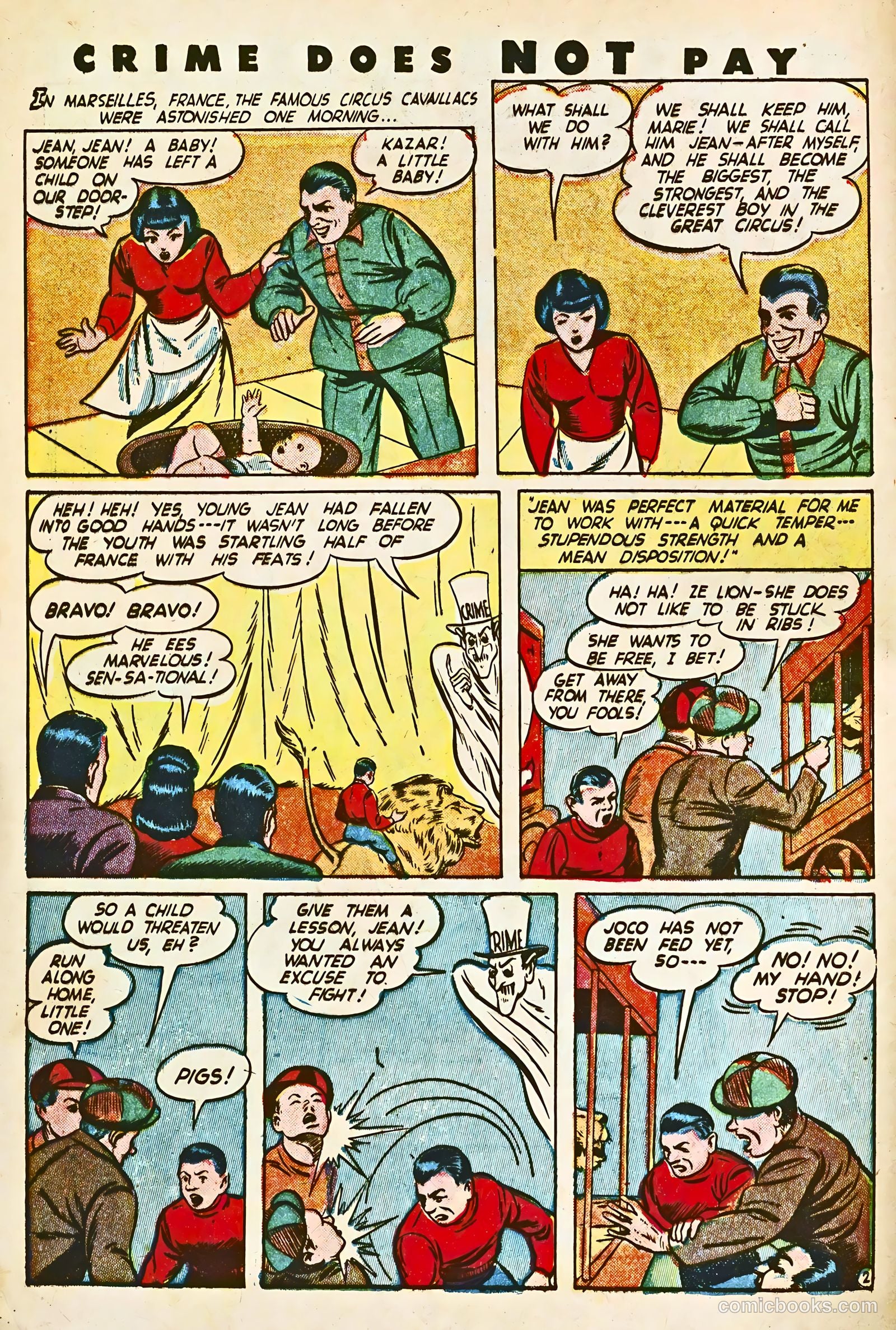 Crime Does Not Pay #31 (1944) — page 6 of 60