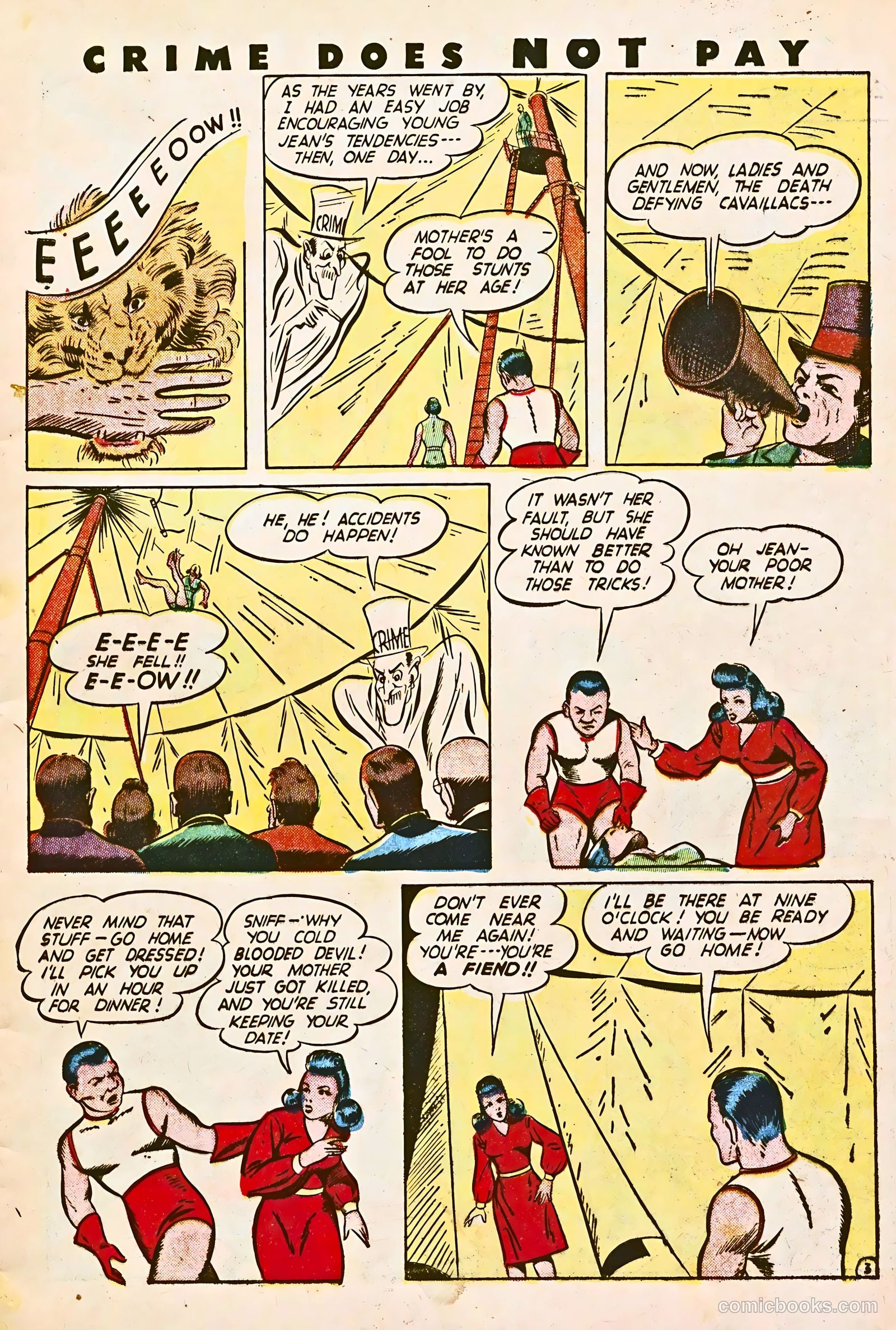 Crime Does Not Pay #31 (1944) — page 7 of 60