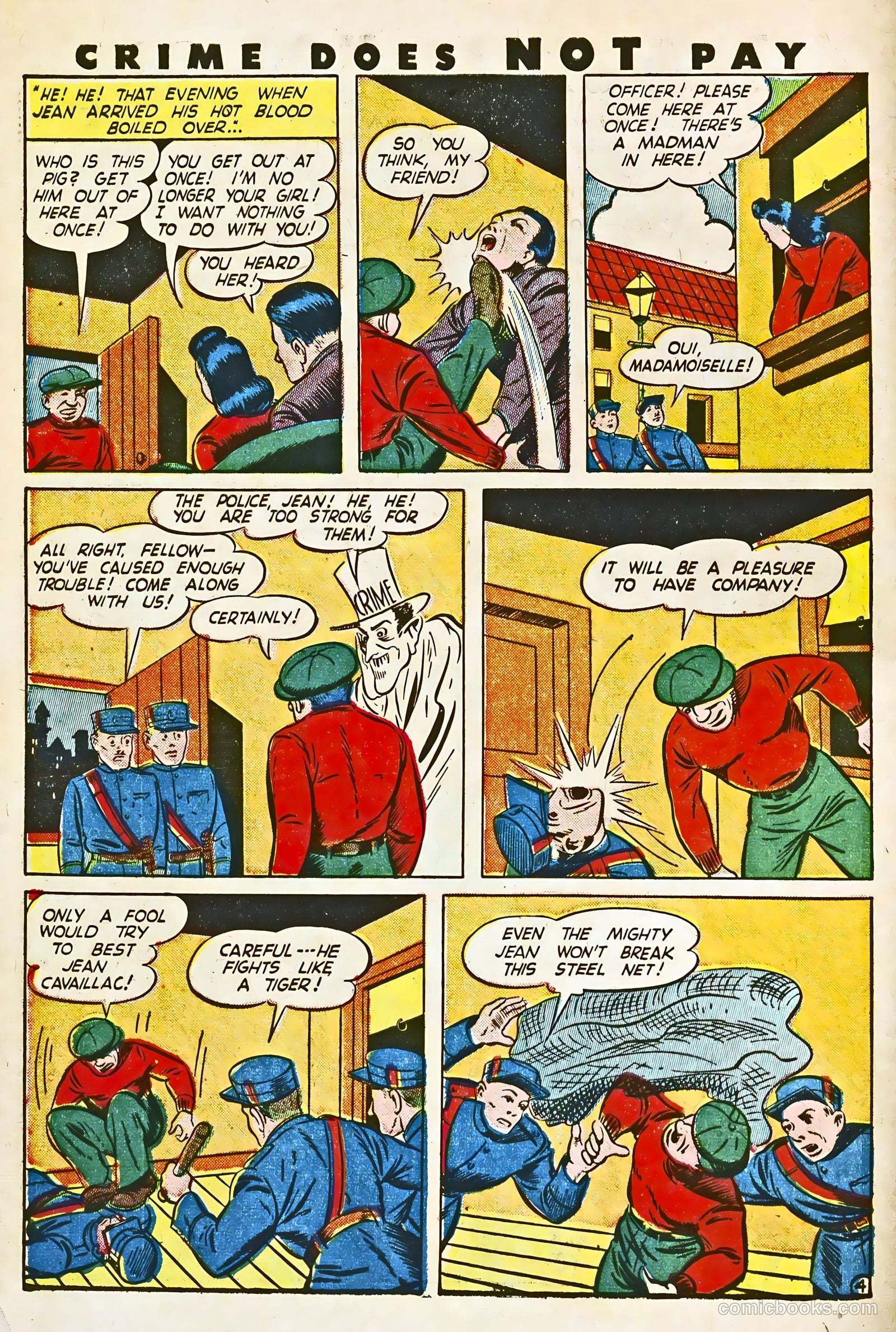 Crime Does Not Pay #31 (1944) — page 8 of 60