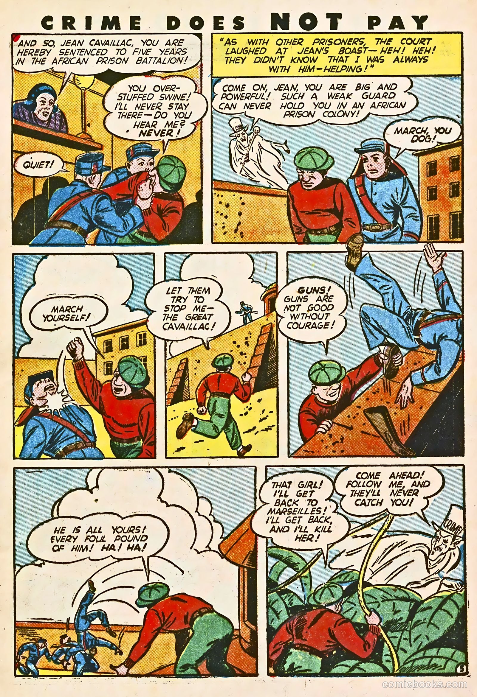Crime Does Not Pay #31 (1944) — page 9 of 60