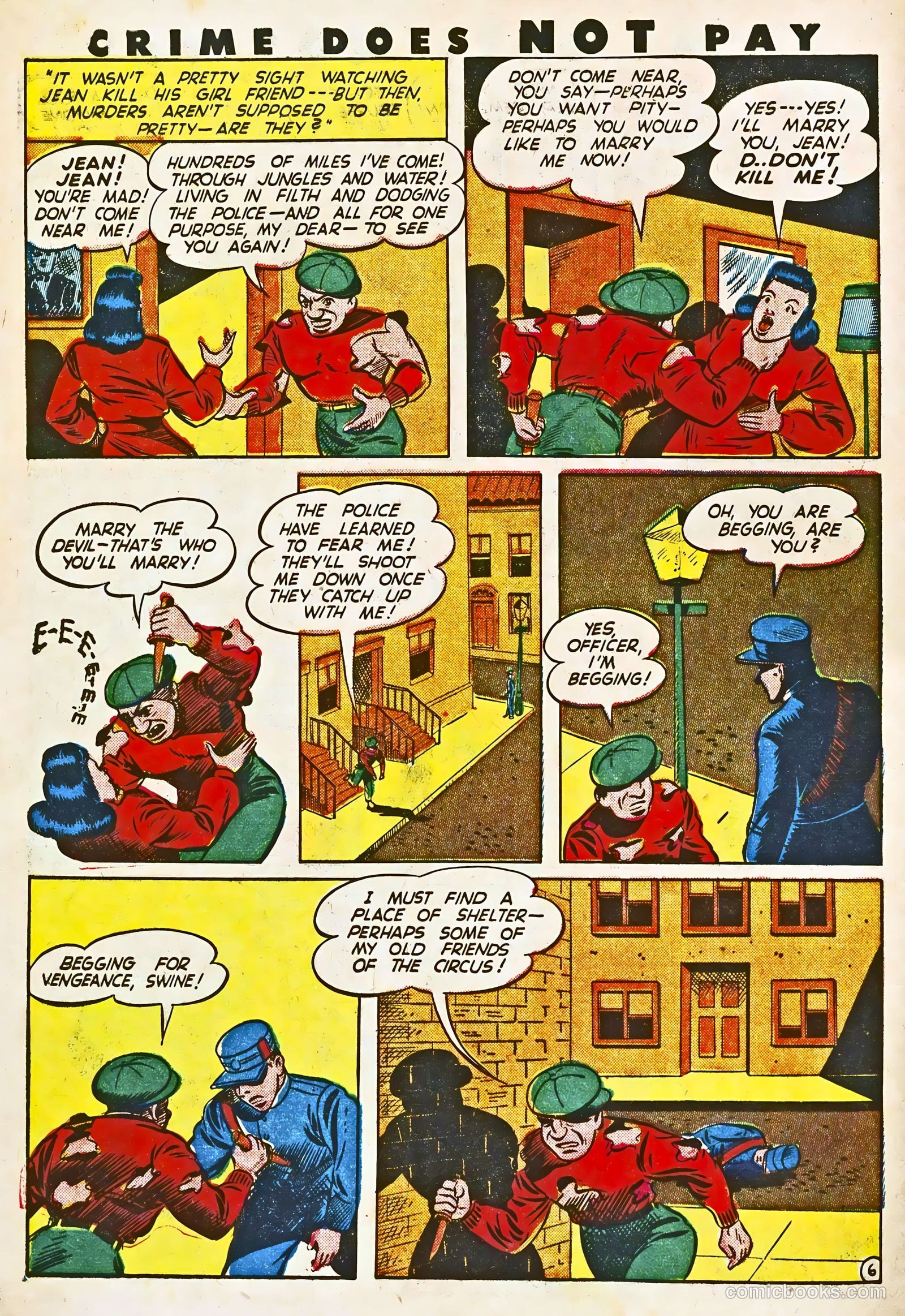 Crime Does Not Pay #31 (1944) — page 10 of 60