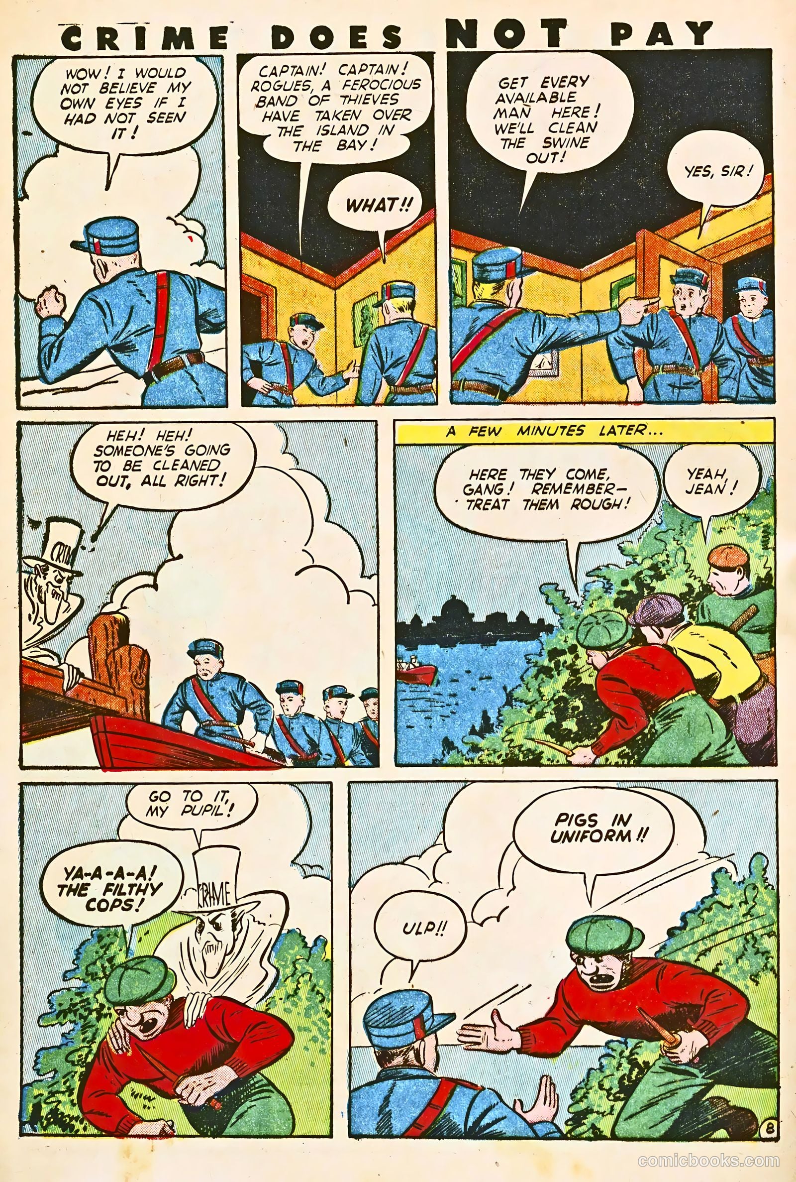 Crime Does Not Pay #31 (1944) — page 12 of 60