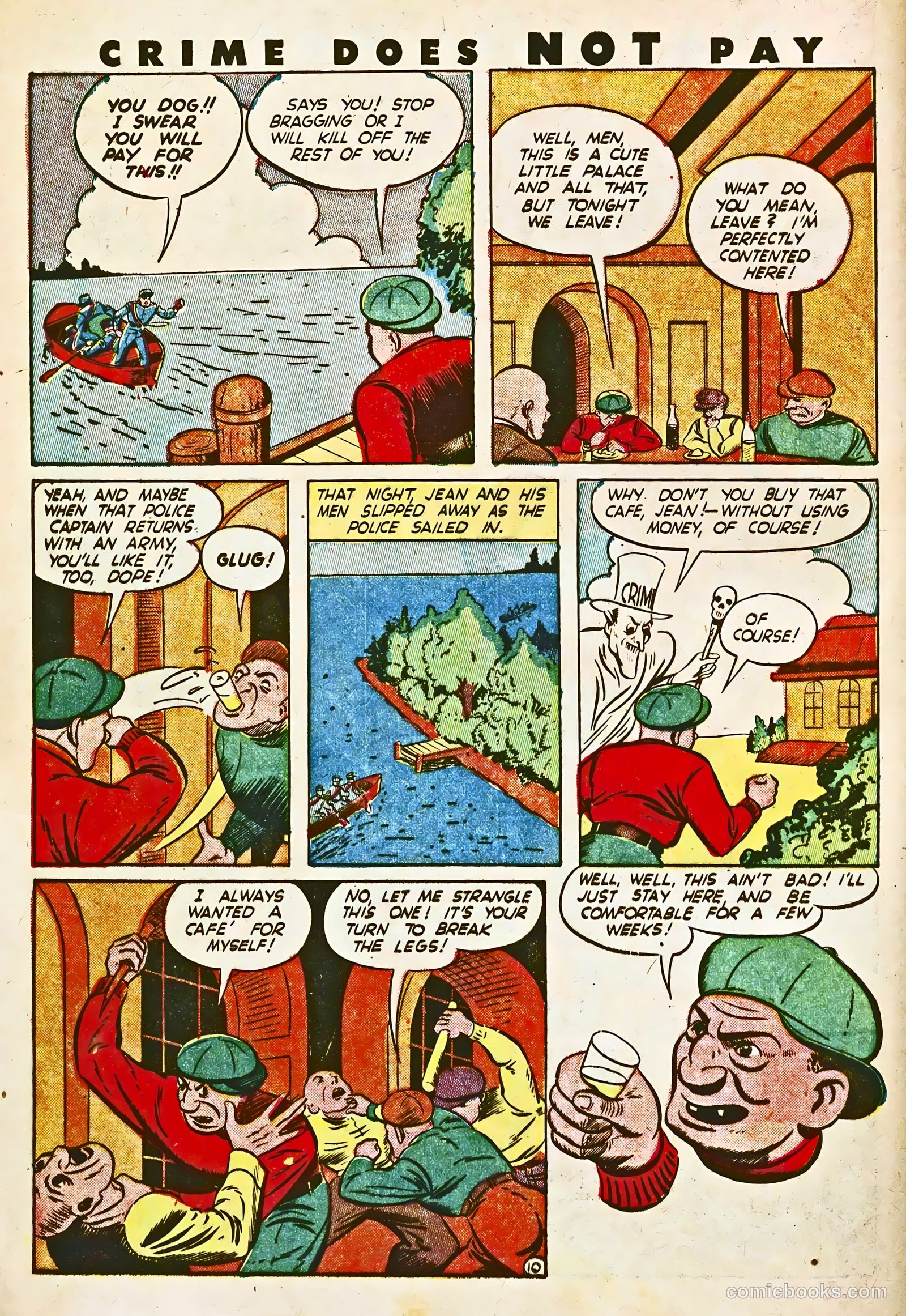 Crime Does Not Pay #31 (1944) — page 14 of 60