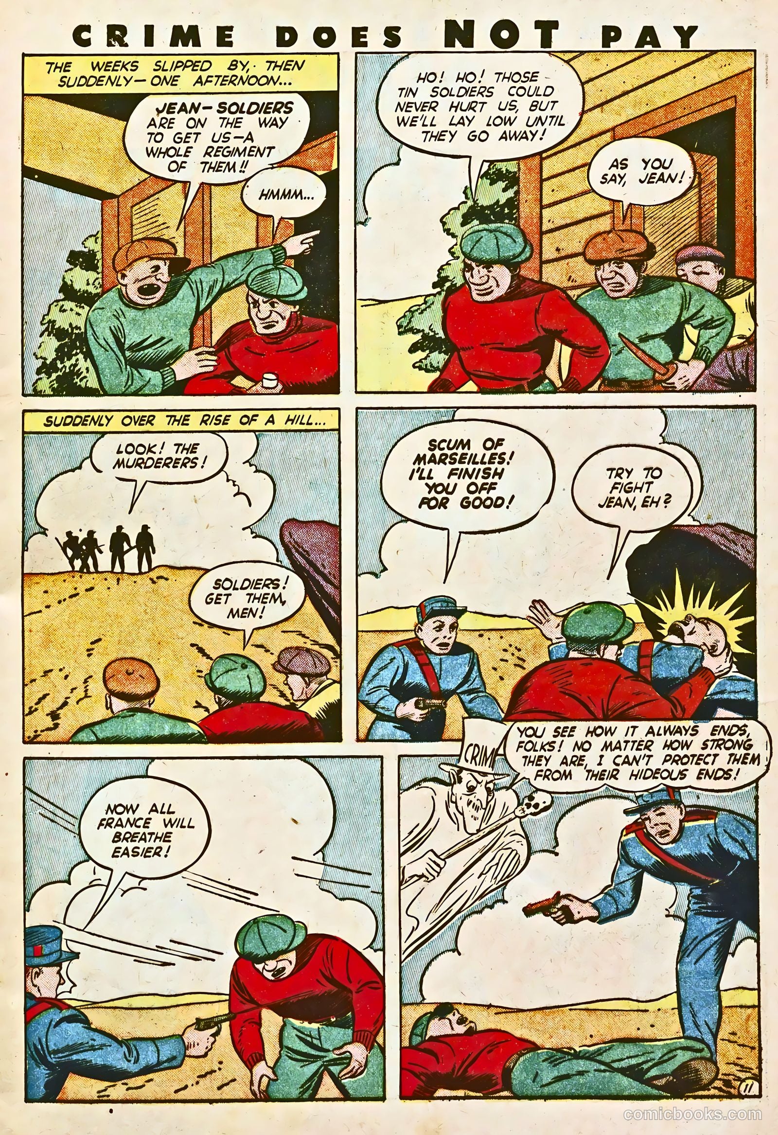 Crime Does Not Pay #31 (1944) — page 15 of 60