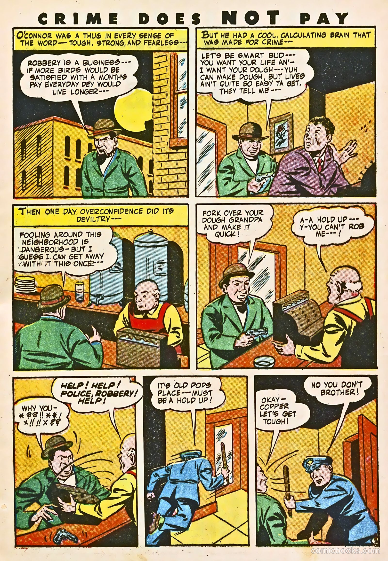 Crime Does Not Pay #31 (1944) — page 17 of 60