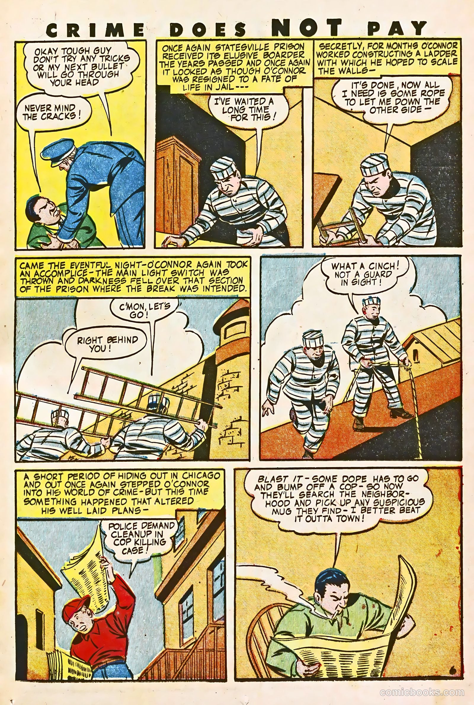 Crime Does Not Pay #31 (1944) — page 21 of 60