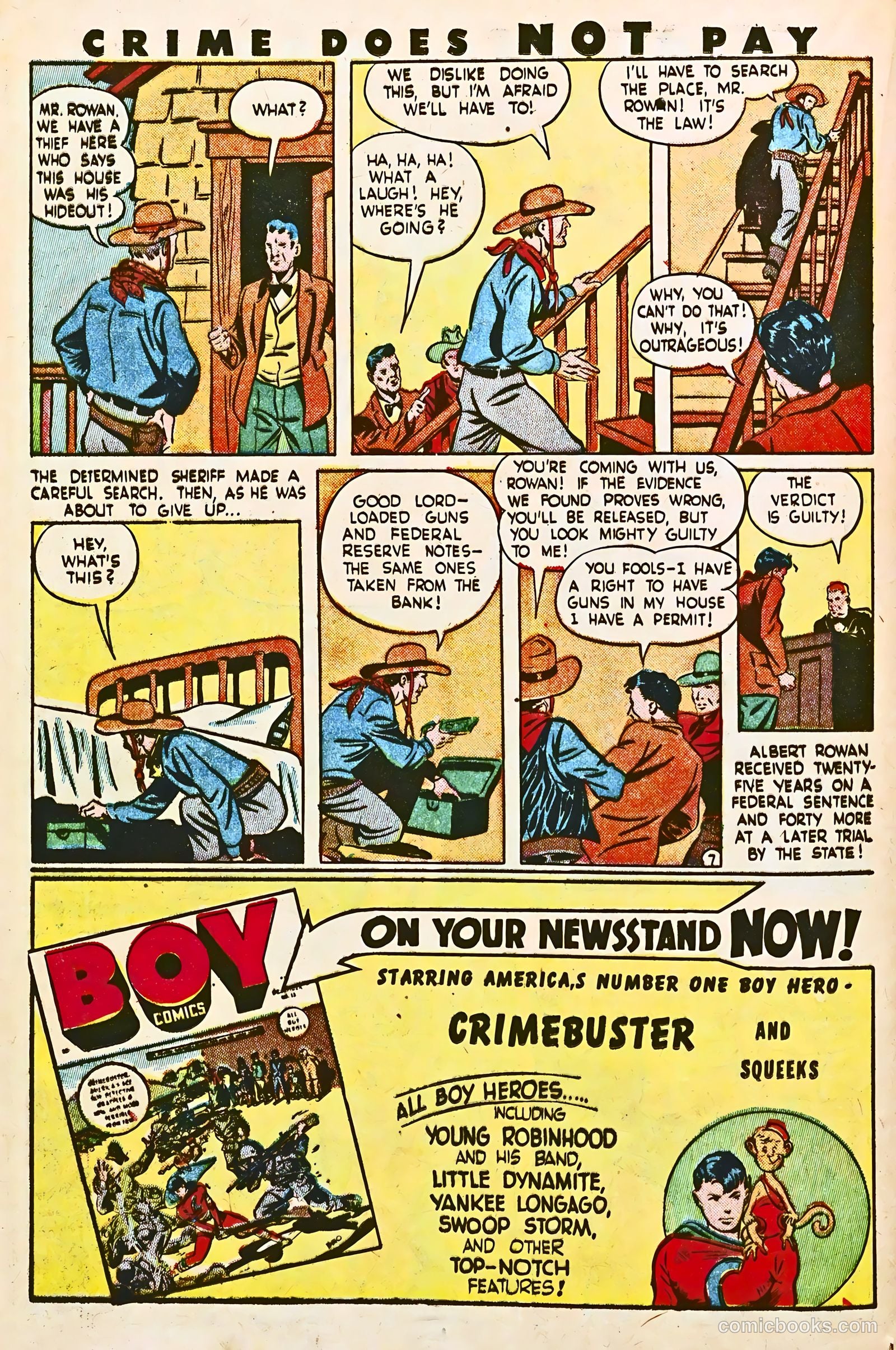 Crime Does Not Pay #31 (1944) — page 30 of 60
