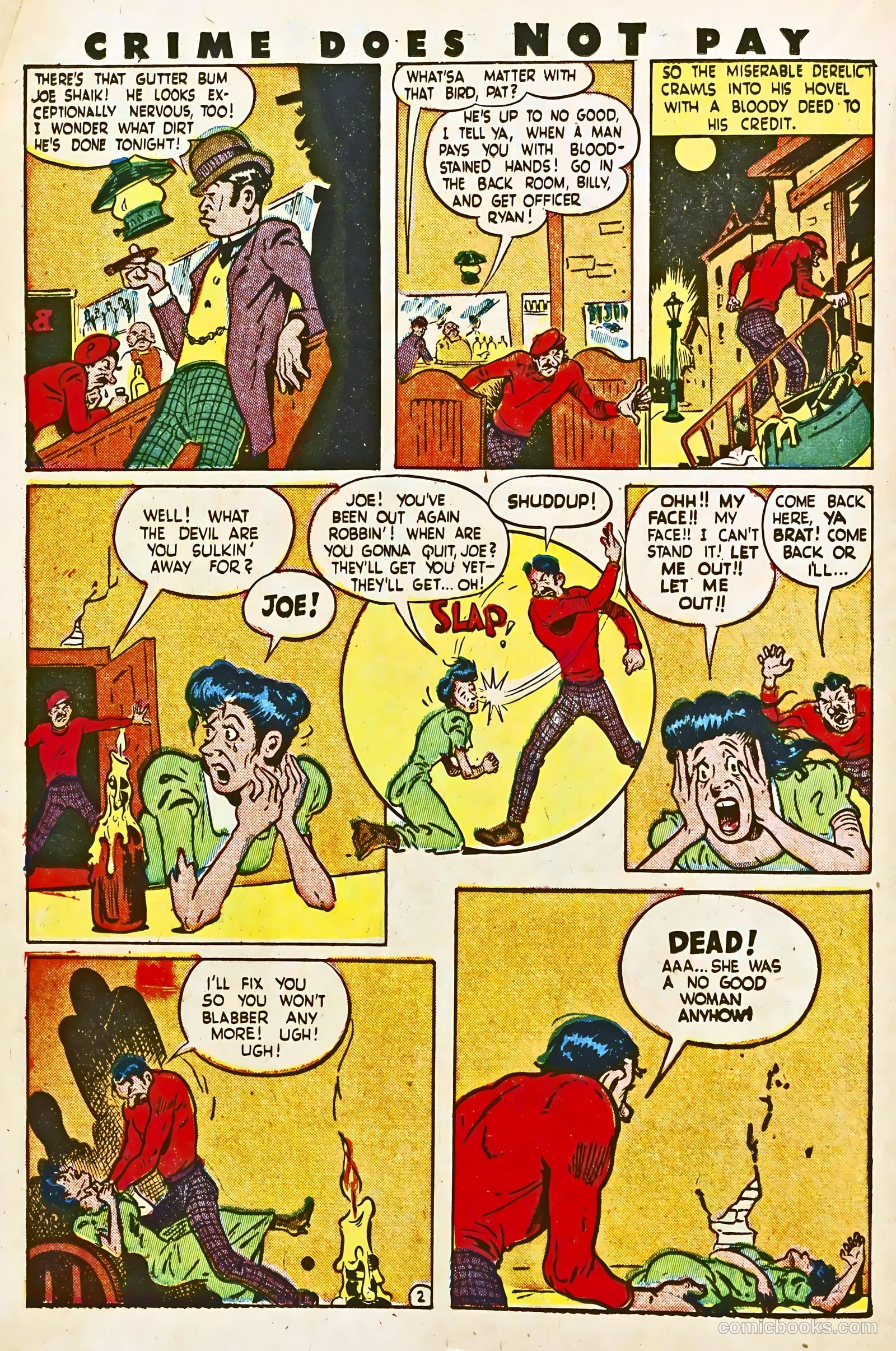 Crime Does Not Pay #31 (1944) — page 32 of 60