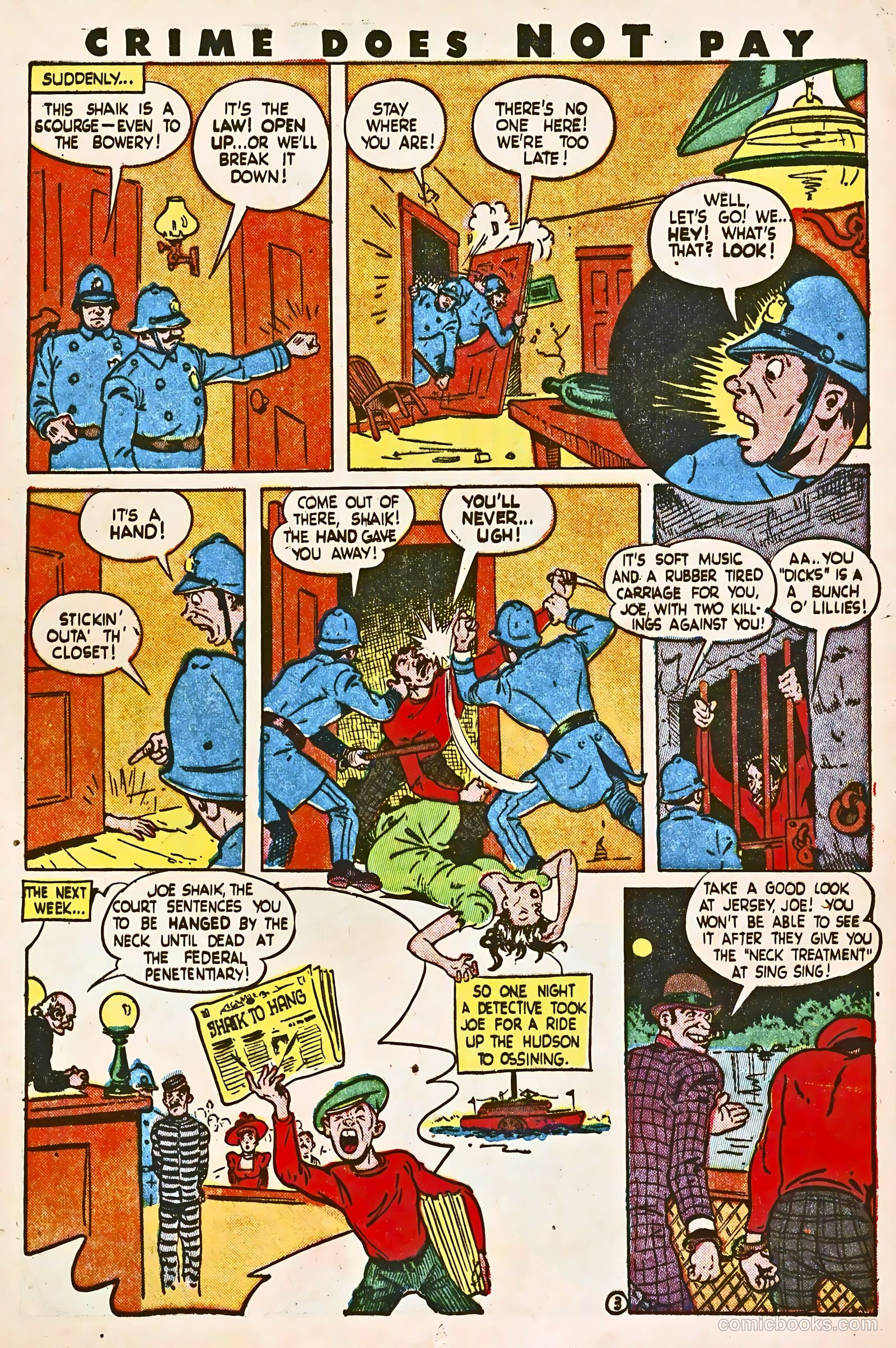 Crime Does Not Pay #31 (1944) — page 33 of 60