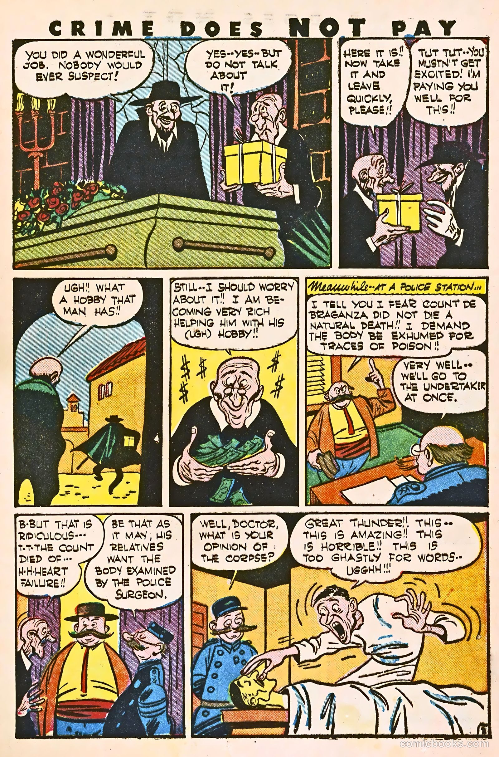 Crime Does Not Pay #31 (1944) — page 39 of 60