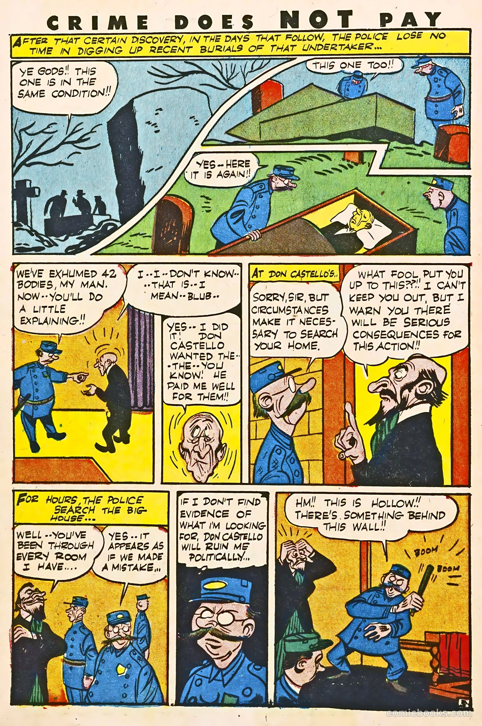 Crime Does Not Pay #31 (1944) — page 40 of 60