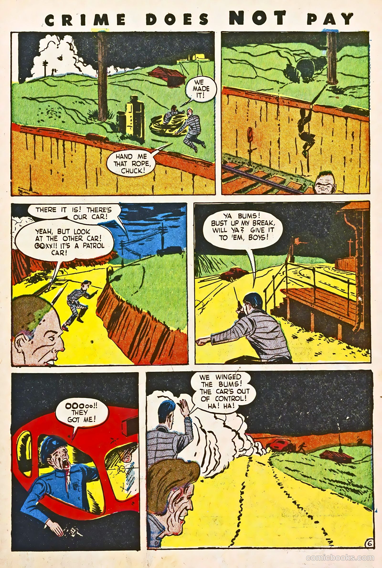 Crime Does Not Pay #31 (1944) — page 47 of 60