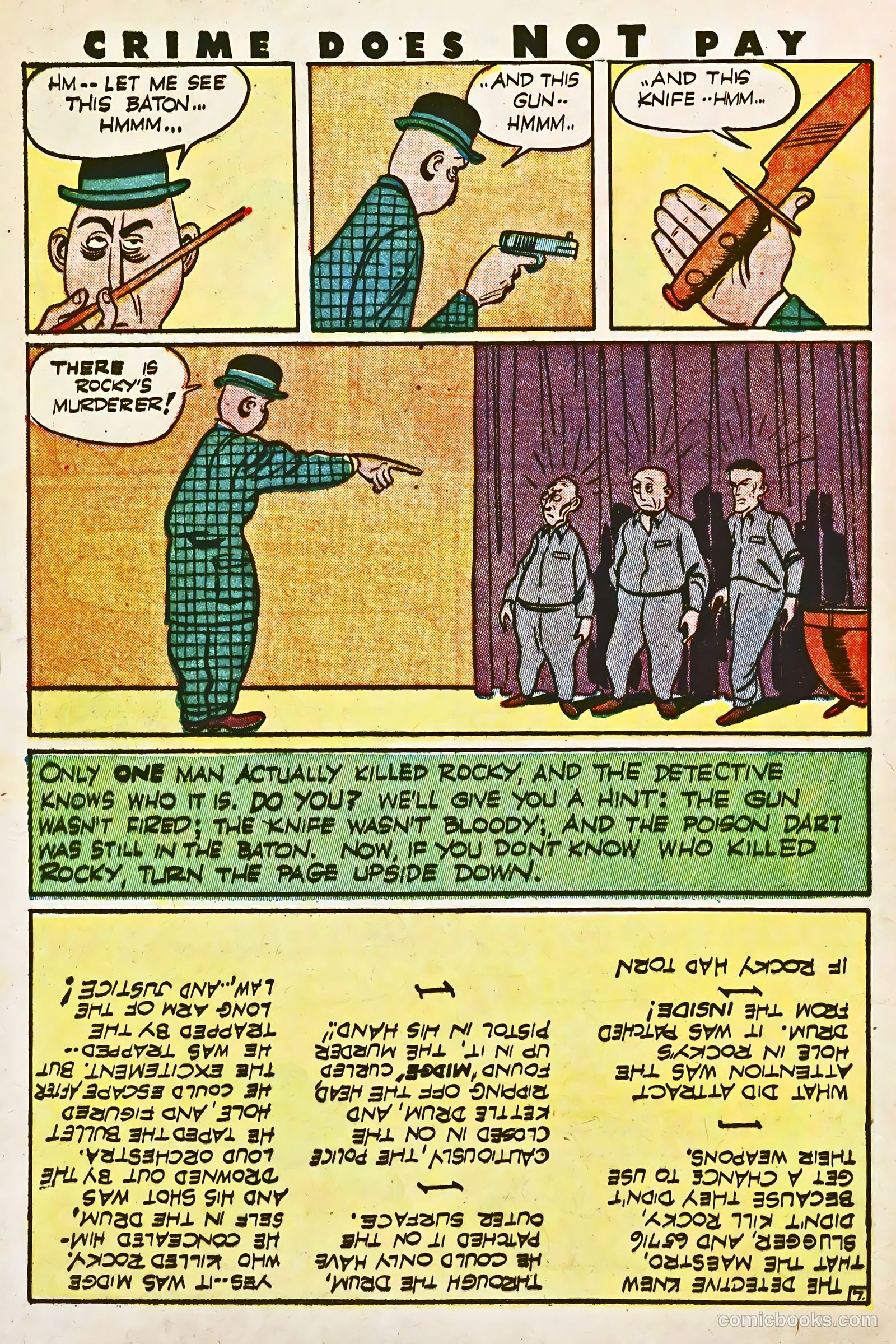 Crime Does Not Pay #31 (1944) — page 56 of 60