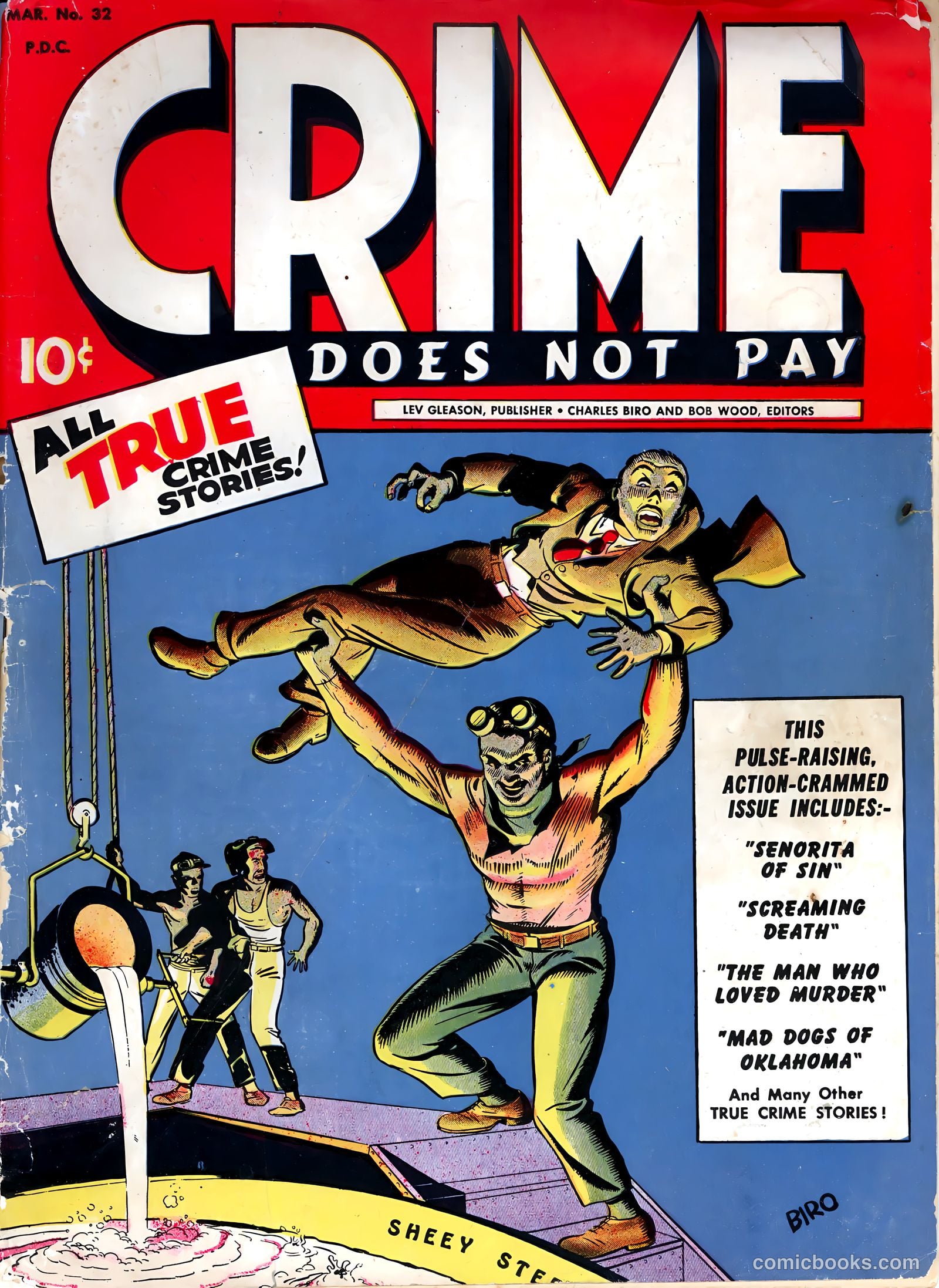 Crime Does Not Pay #32