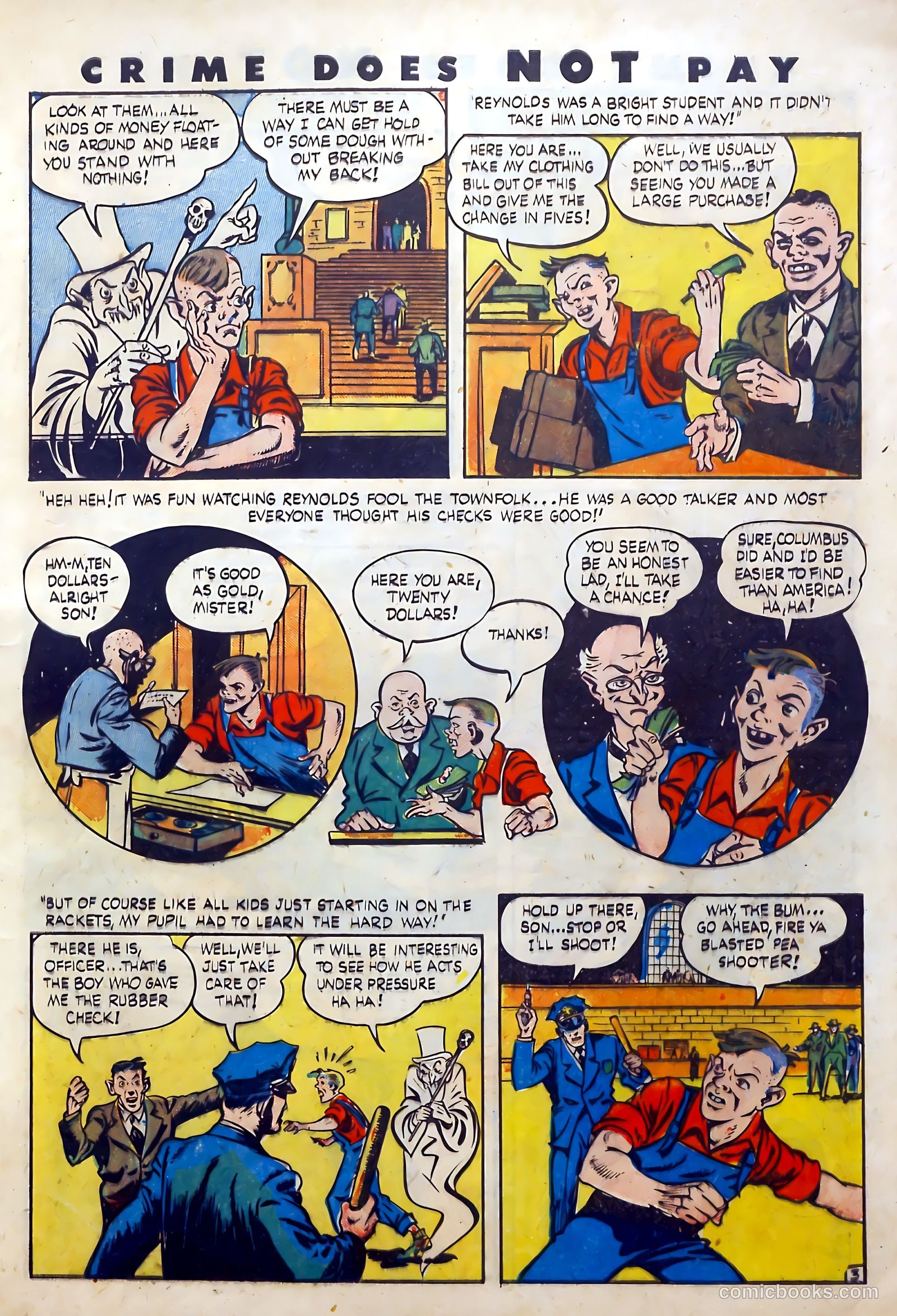 Crime Does Not Pay #32 (1944) — page 7 of 61