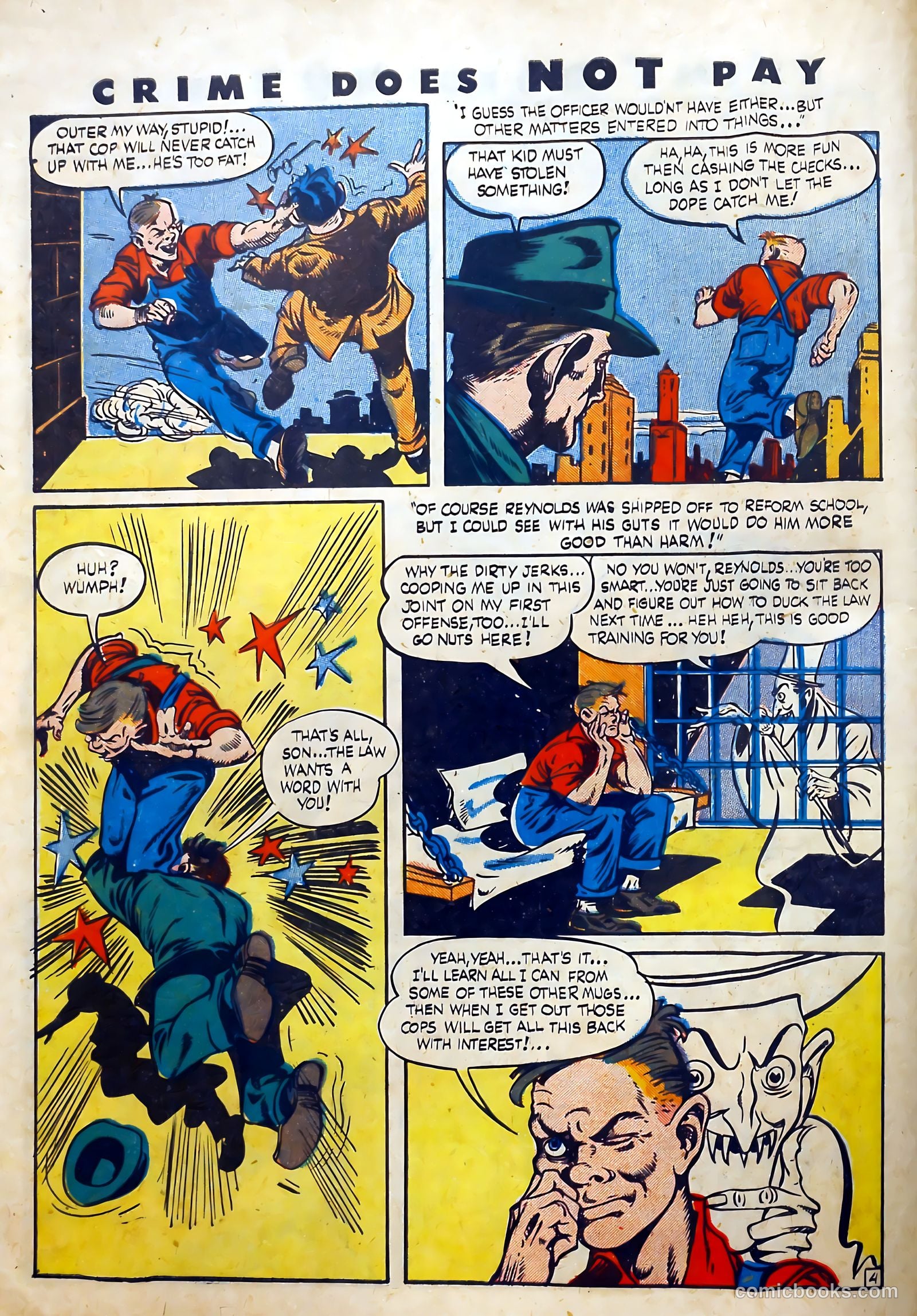 Crime Does Not Pay #32 (1944) — page 8 of 61