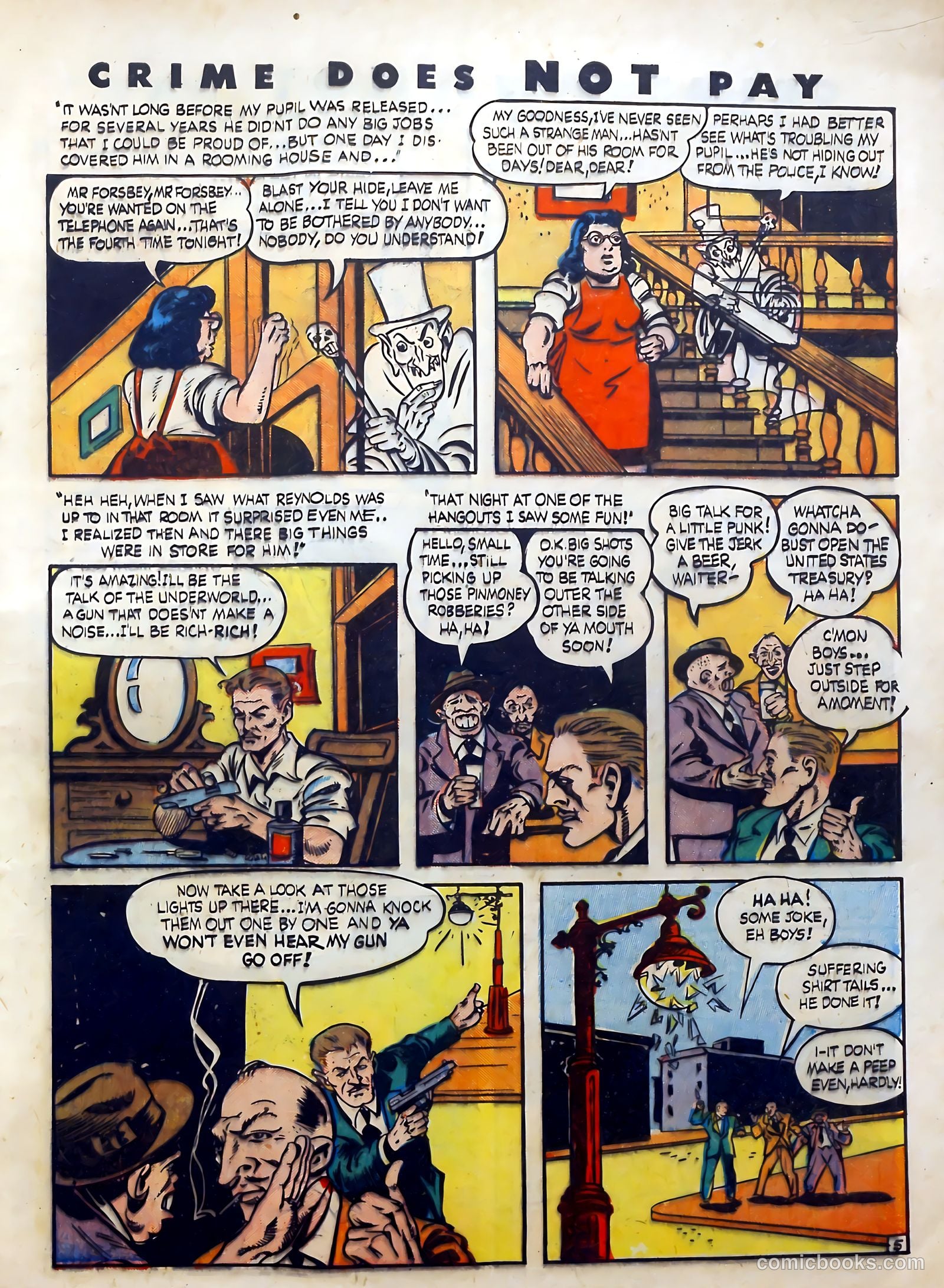 Crime Does Not Pay #32 (1944) — page 9 of 61
